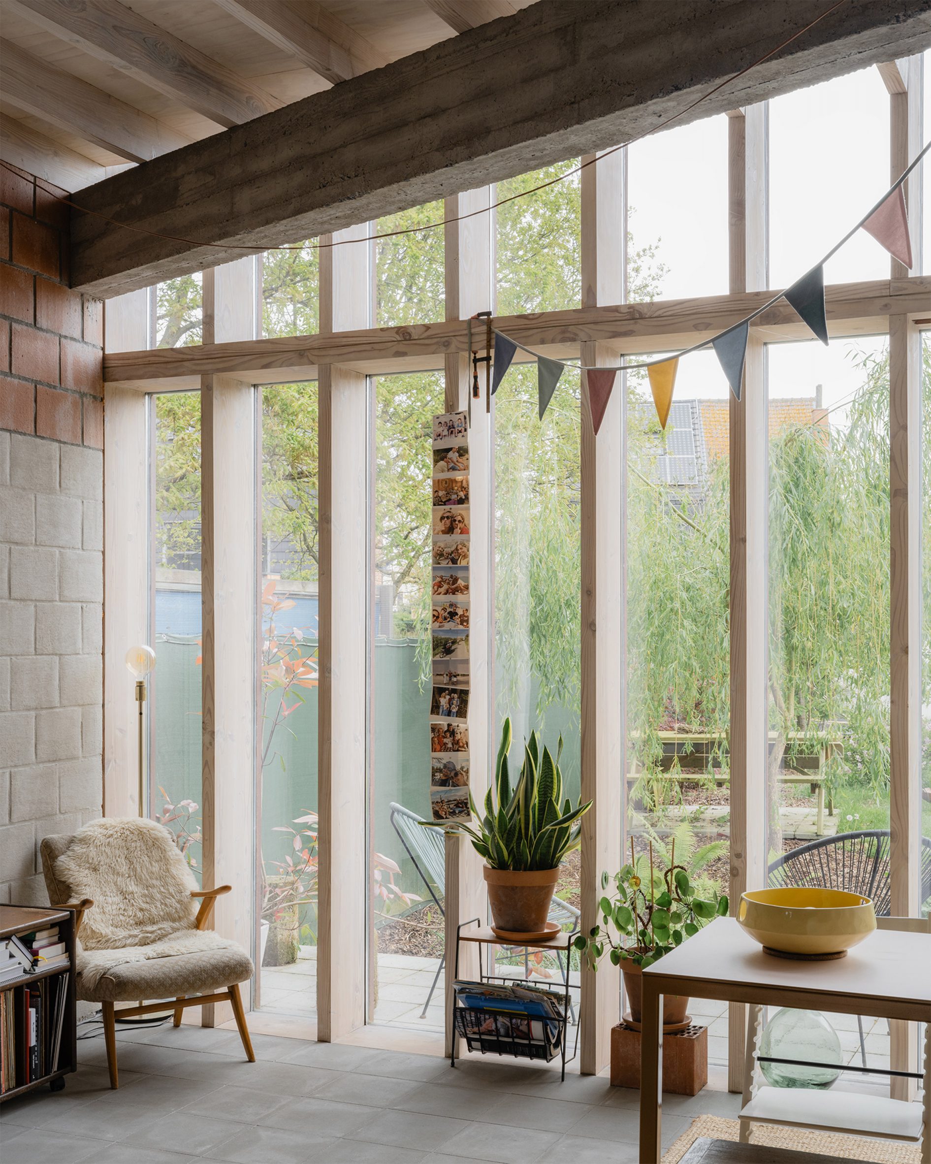 glass door T(uin)Huis Atelier Atelier Janda Vanderghote