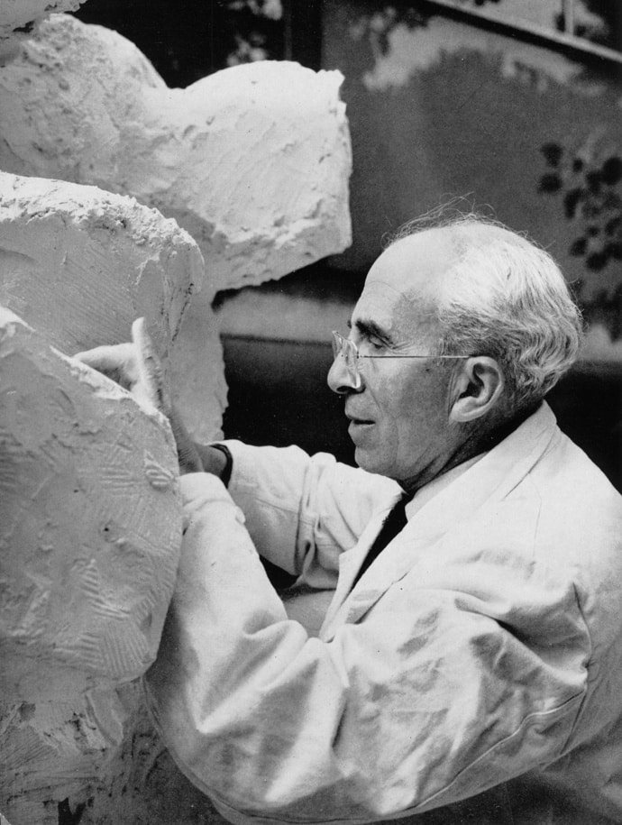 dieu khac architecture sculpture André Bloc kien truc su