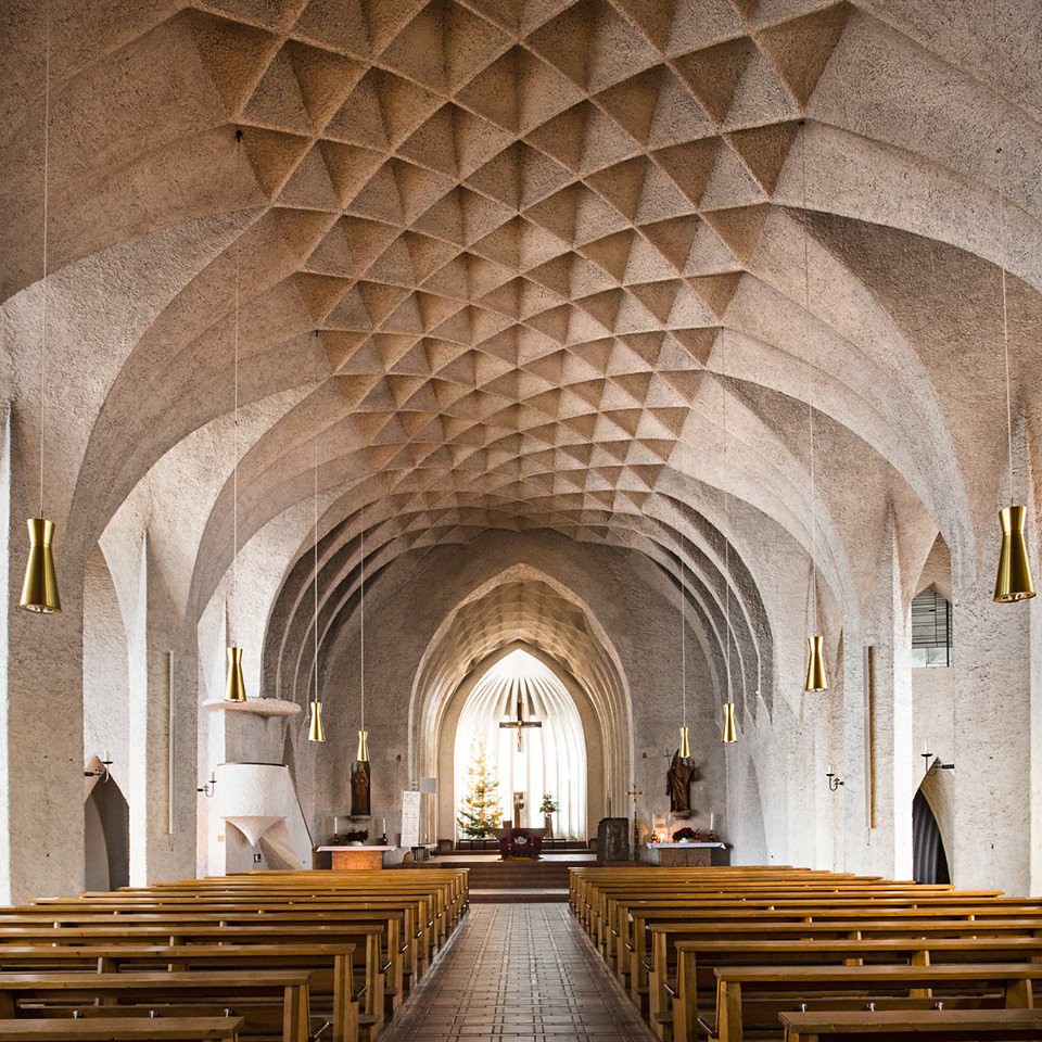 dieu khac architecture sculpture Gottfried Böhm St. John Neu-Ulm