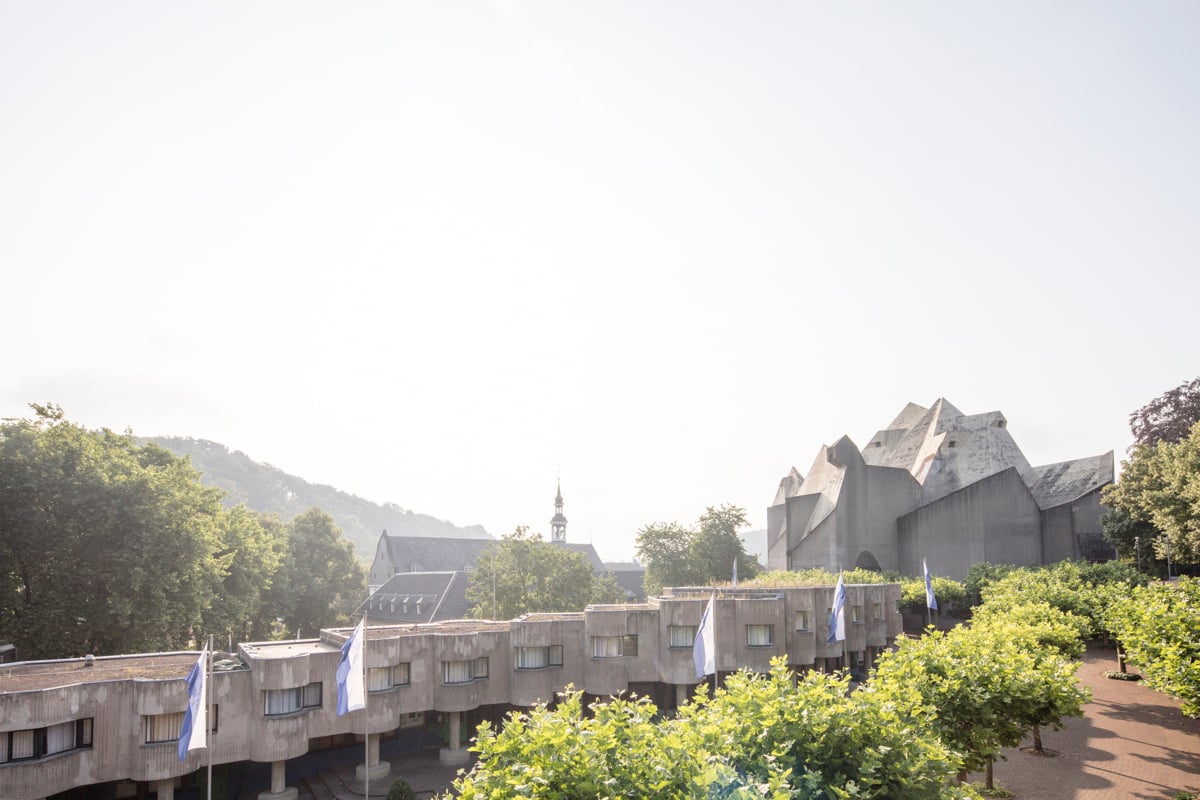 kien truc dieu khac architecture sculpture Gottfried Böhm Neviges