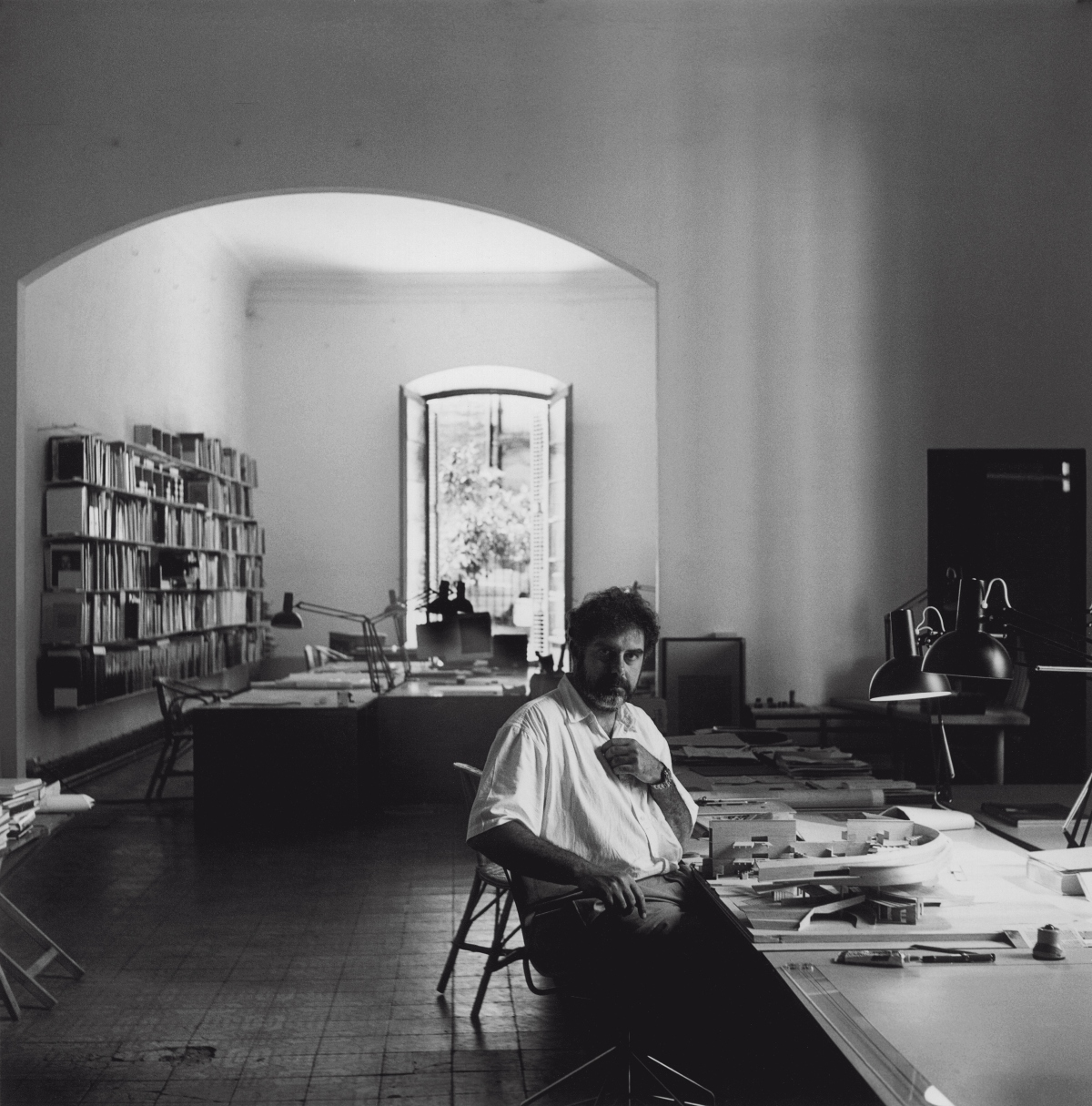 dieu khac architecture sculpture Enric Miralles kien truc su