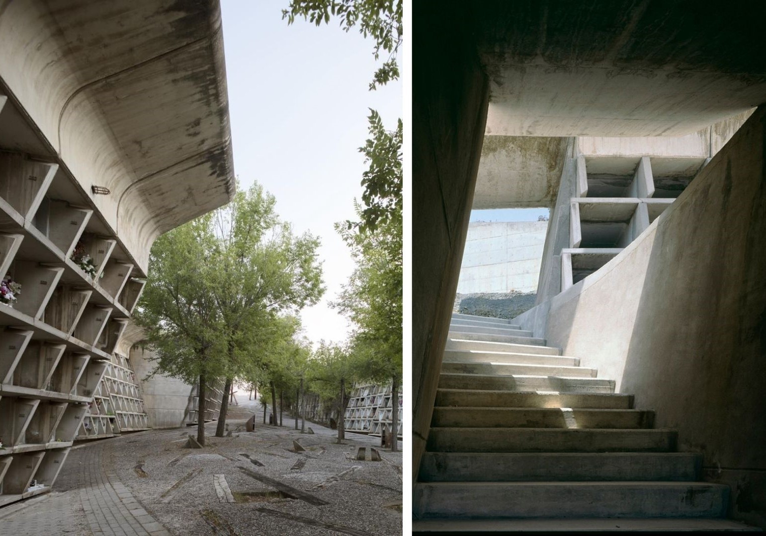 dieu khac architecture sculpture Enric Miralles Igualada