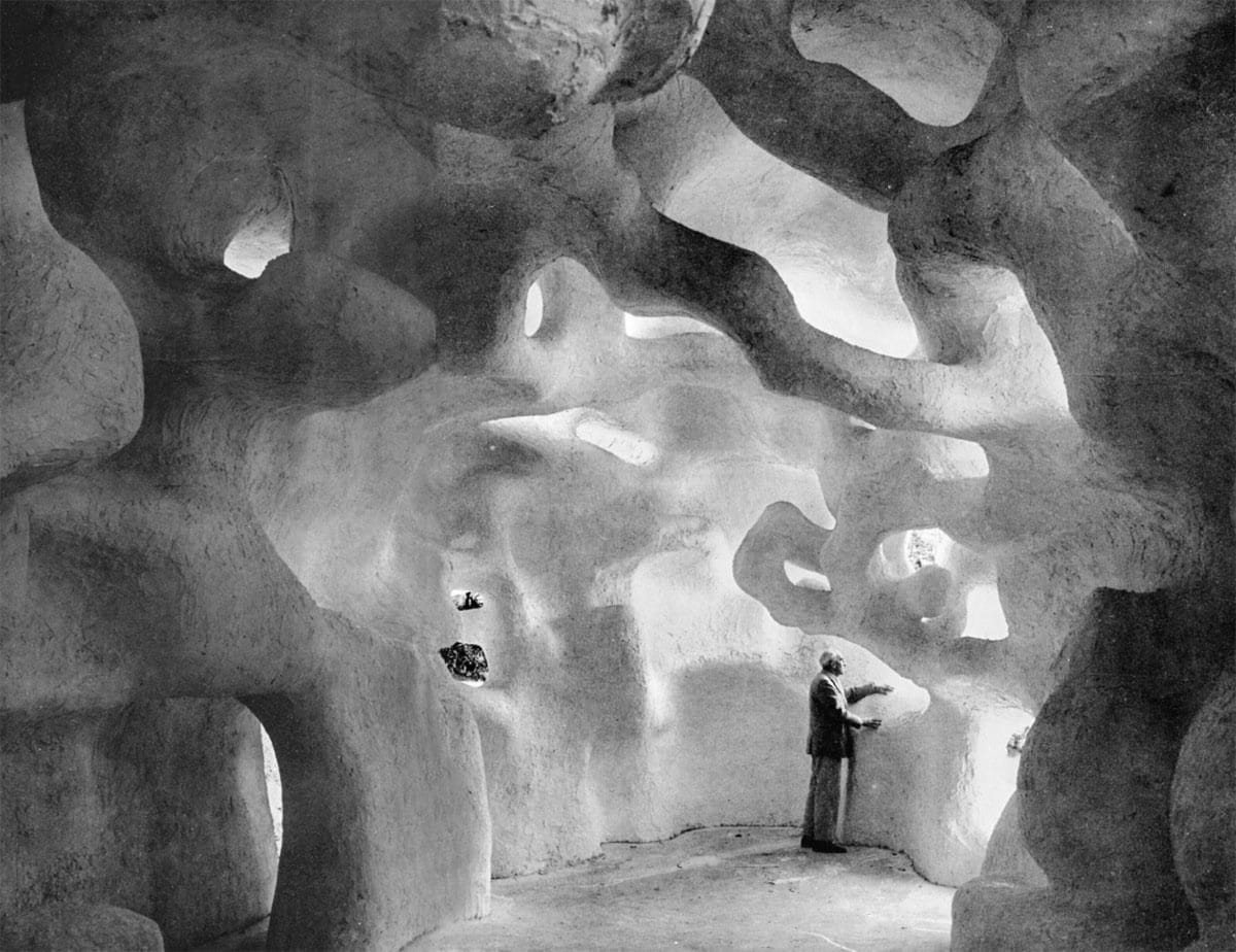 dieu khac architecture sculpture André Bloc Habitacle Bellevue Meudon