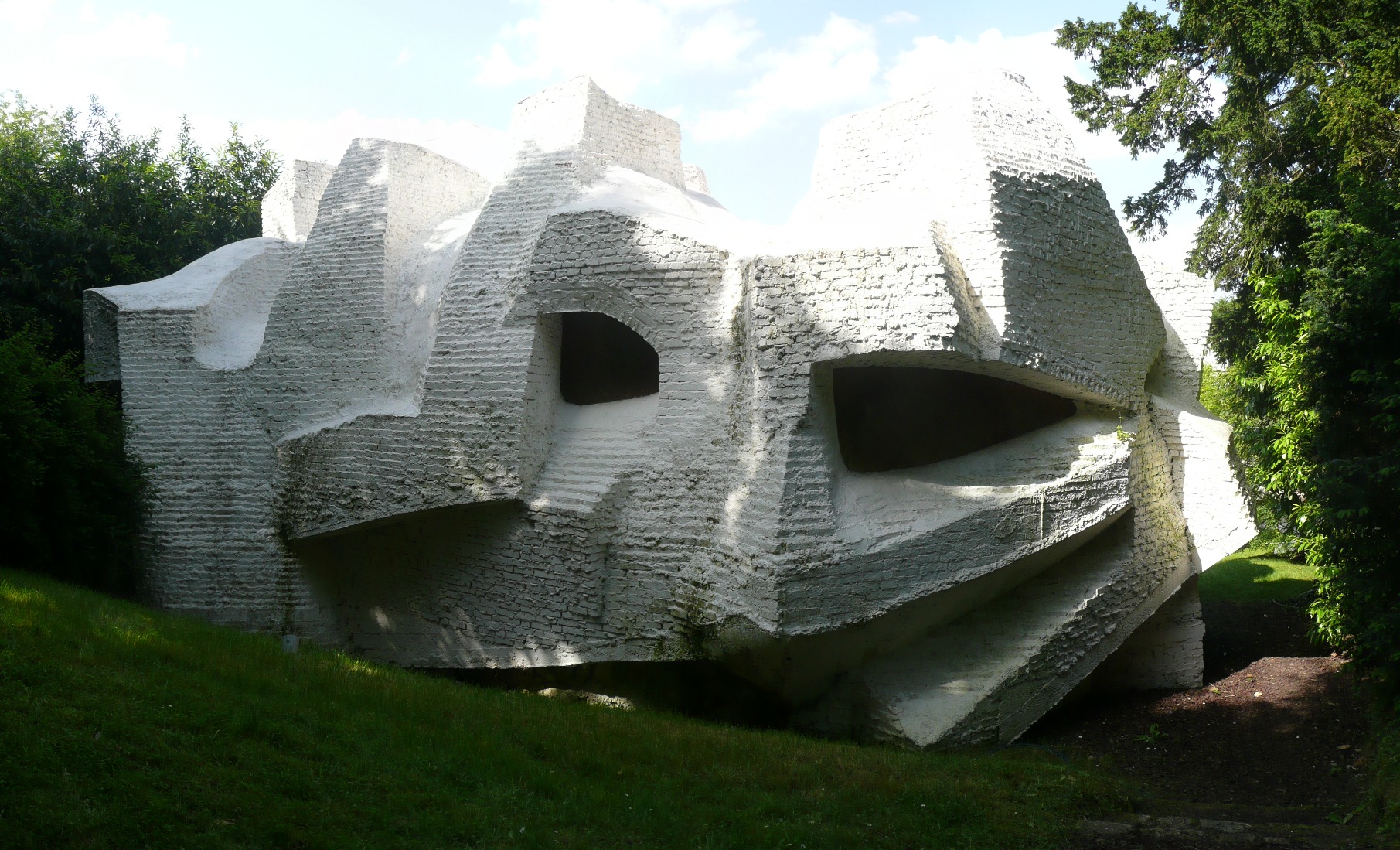 kien truc dieu khac architecture sculpture André Bloc Habitacle Bellevue Meudon