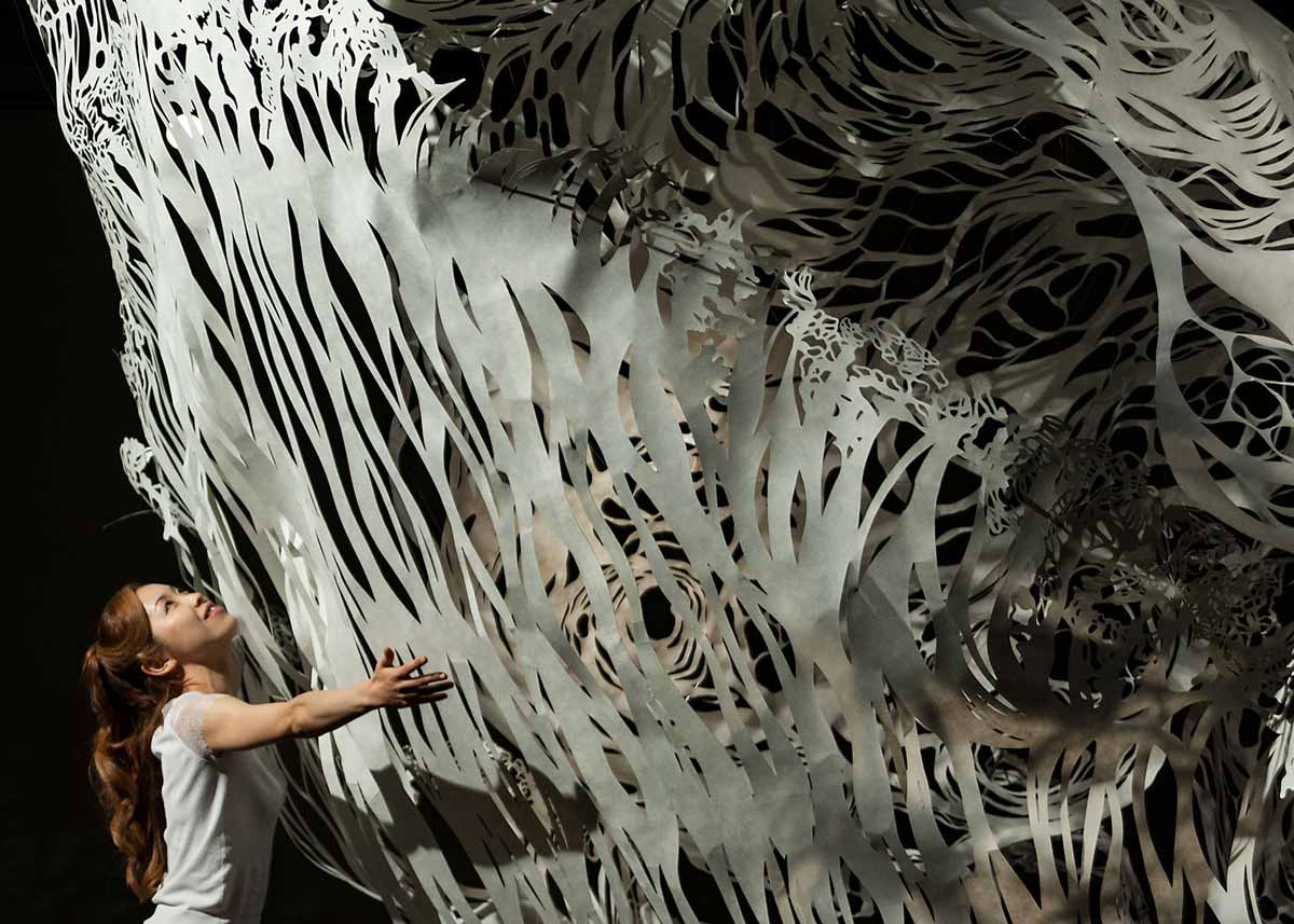 nghe thuat cat giay nhat ban Kirie Nahoko Kojima