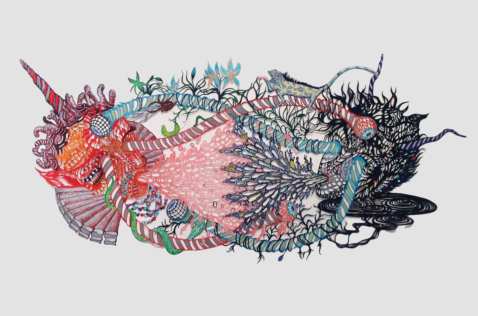 nghe thuat cat giay nhat ban Kako Ueda