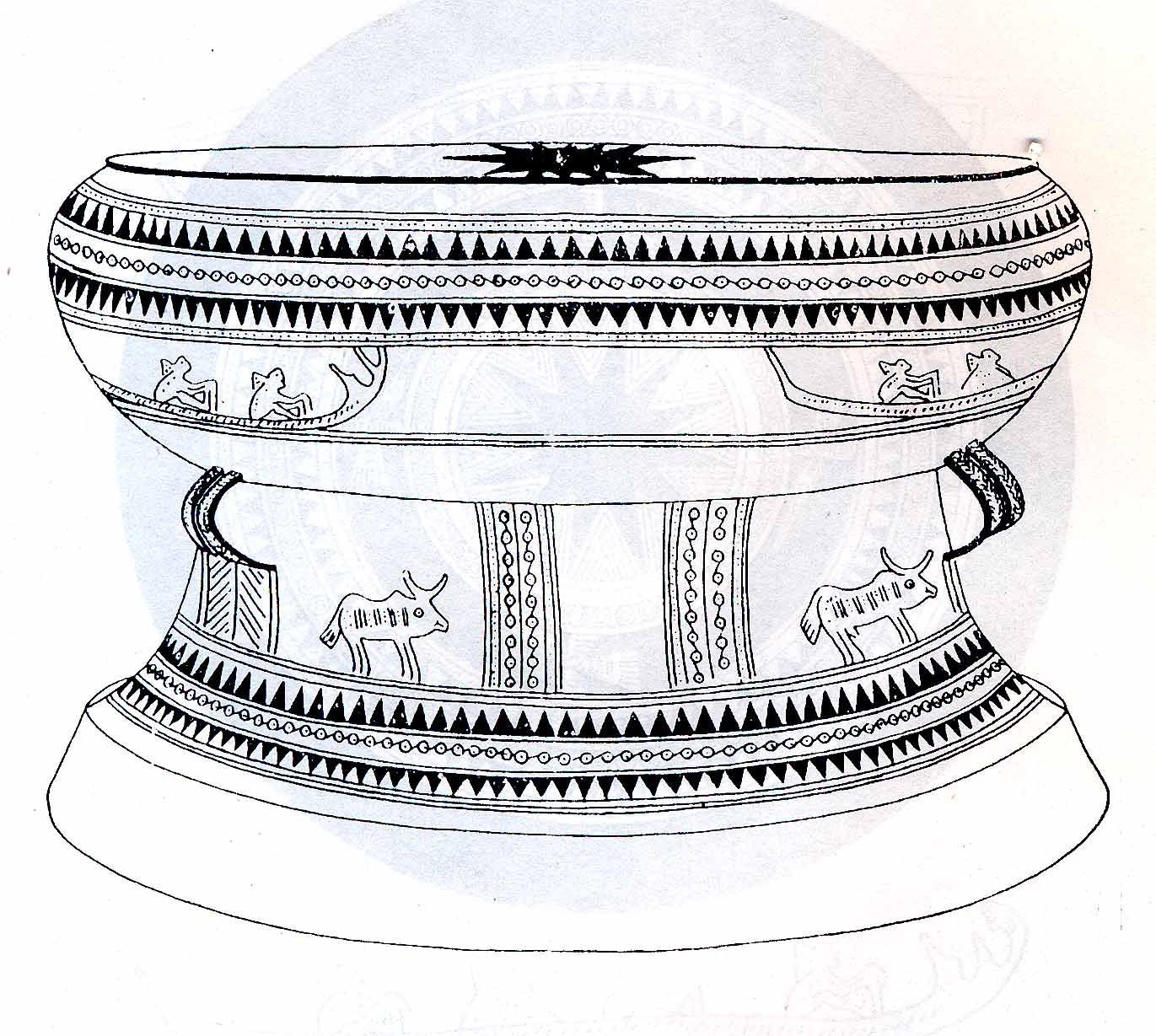 trong dong Bronze drum