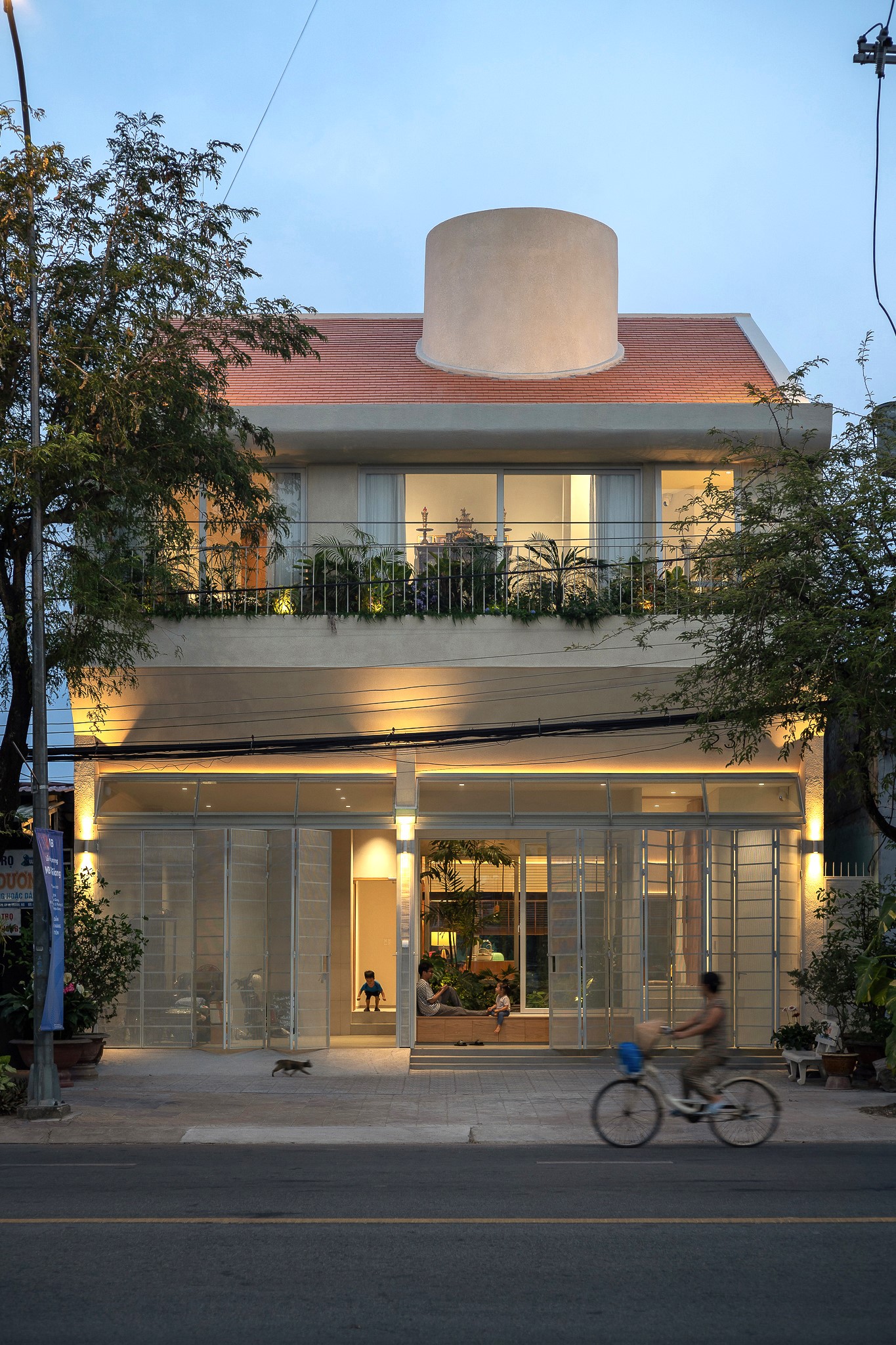 nha pho hg mien tay ngoac space elle decoration