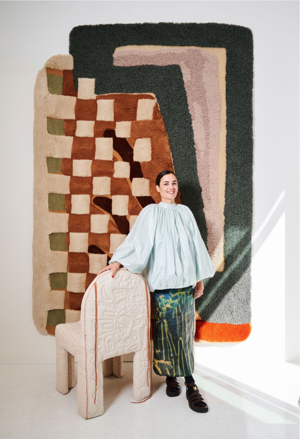 Laurence Leenaert AI milan design week 2025 thiet ke tham