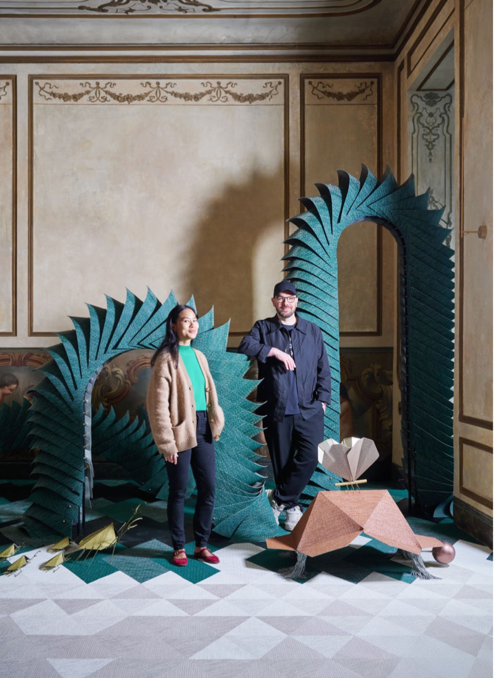 JoAnn Tan & Luca Nichetoo nha thiet ke milan design week 2025