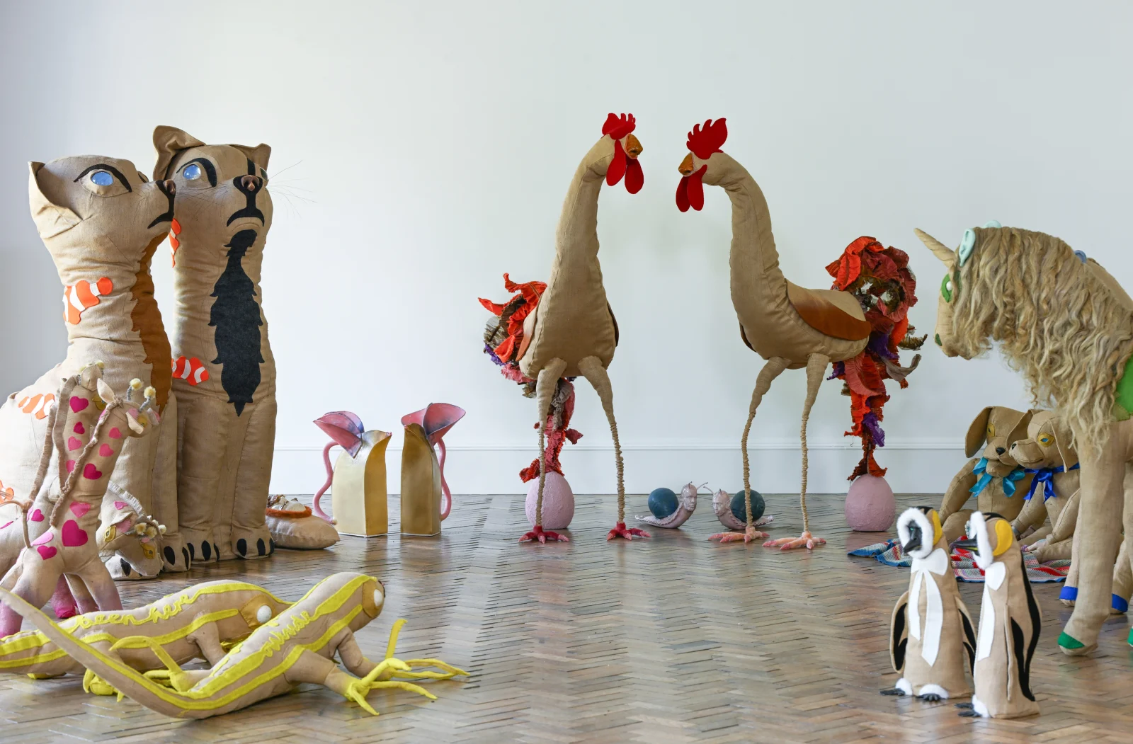 trien lam wyrd jonathan baldock thu nhoi bong