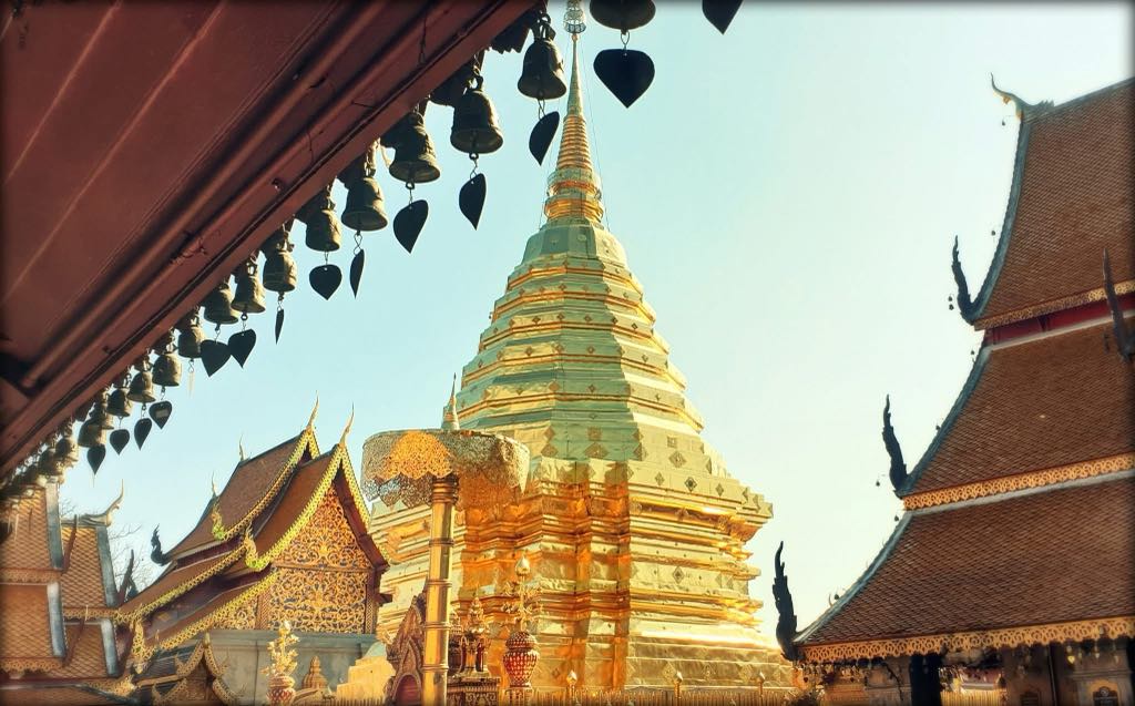 Wat Phra That Doi Suthep chua thai lan du lich