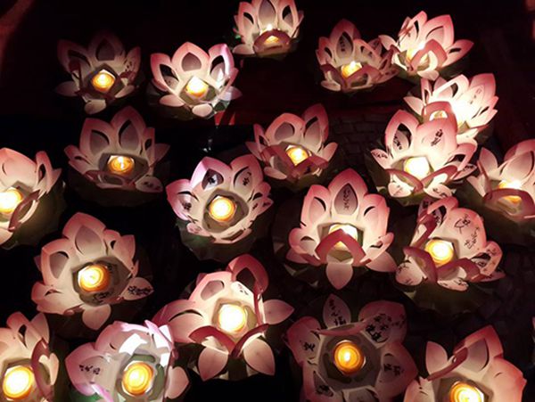 hoa dang Loy Krathong Obon Toro Nagashi Hoi An Nghi Lan Lantern Floating Hawai‘i