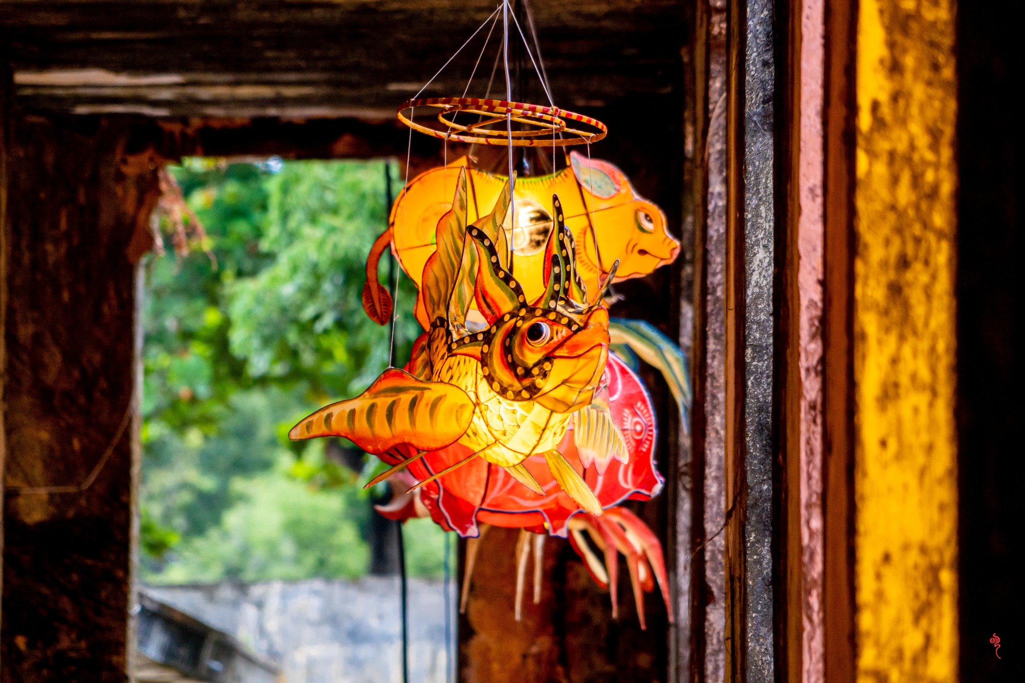 long den trung thu con ca