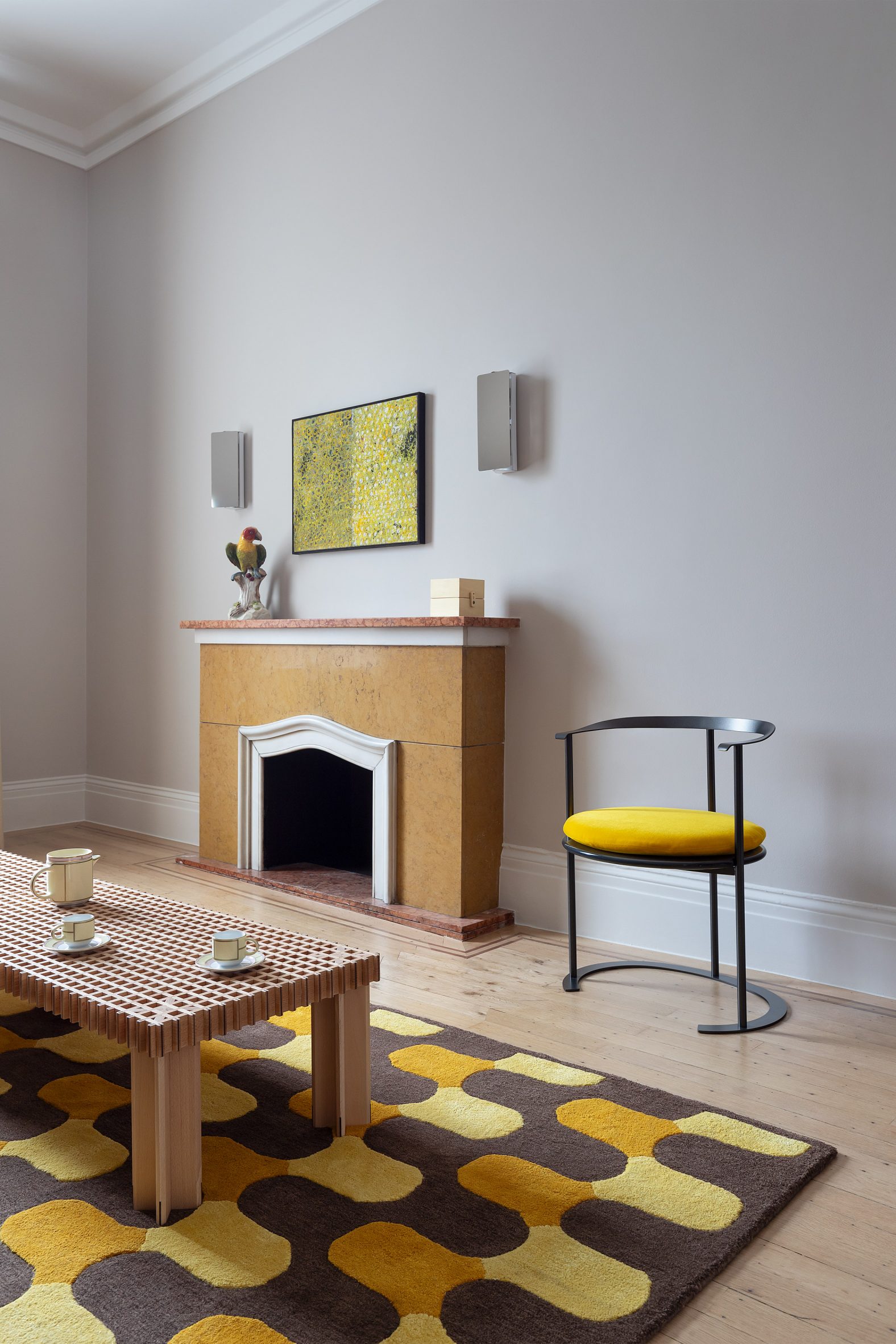 Nick Vinson Avanti Architects Grosvenor Square London Molteni & C B&B Italia Flos Poltrona Frau