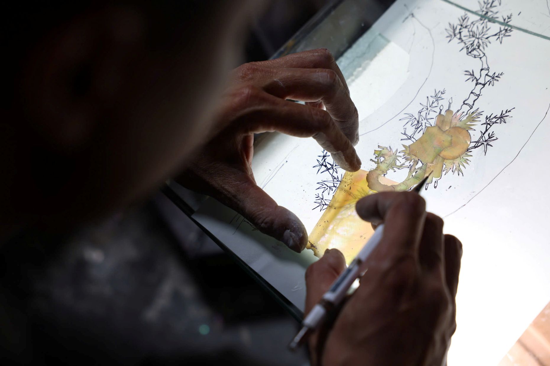 kham xa cu mother of pearl inlay lich su nguon goc lang nghe