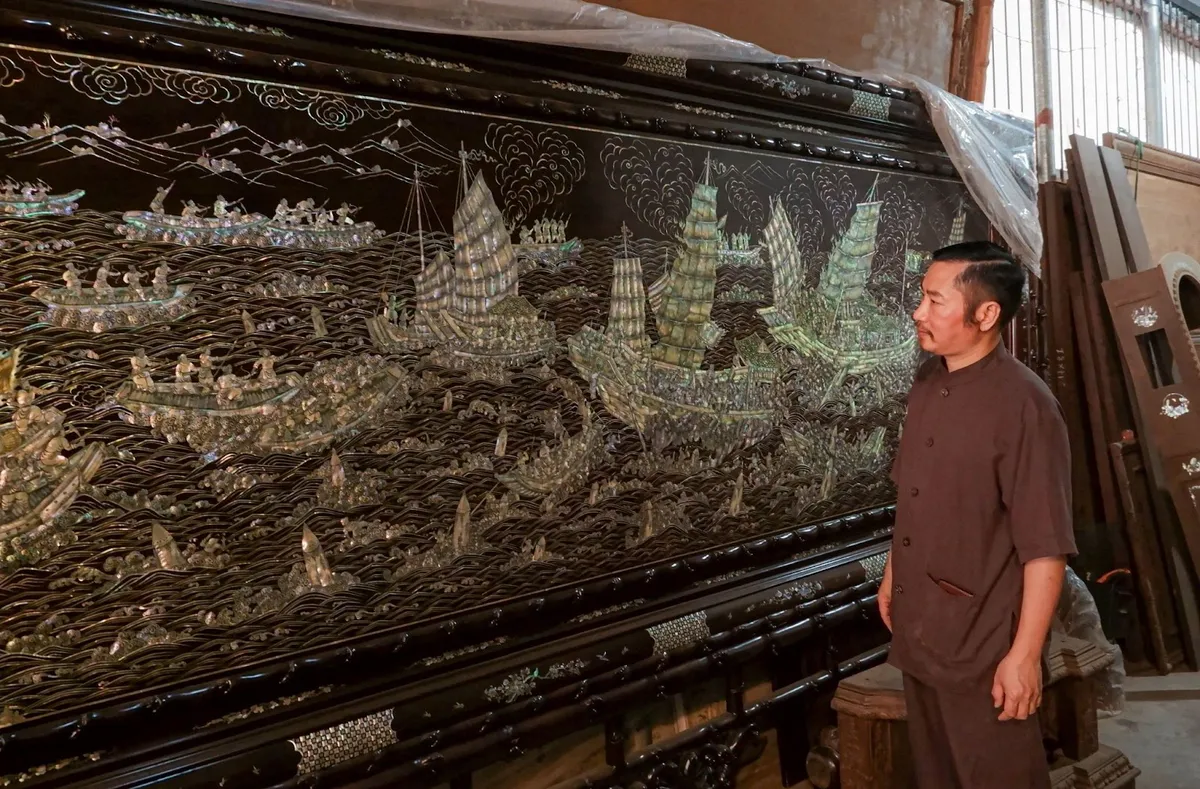 mother of pearl inlay lich su nguon goc lang nghe