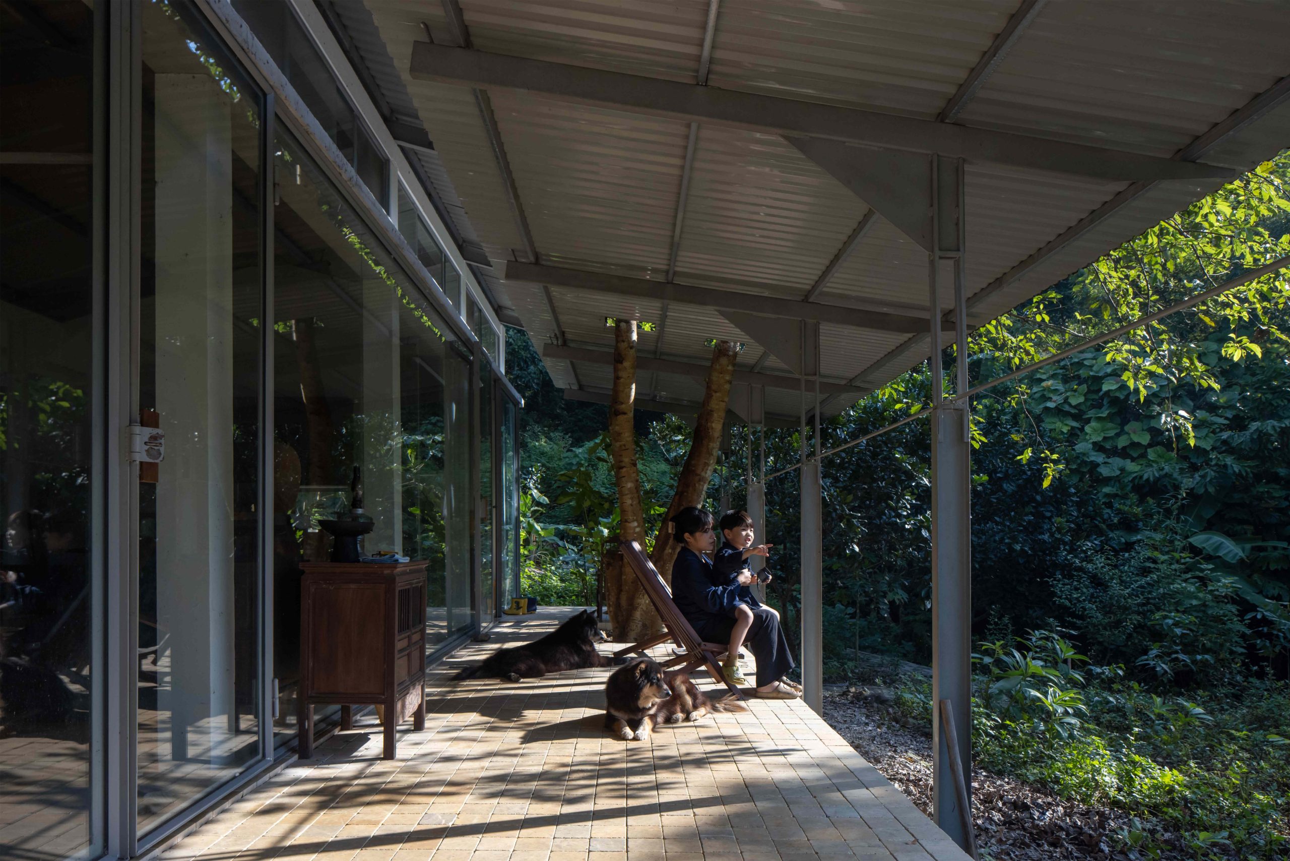 nha hoa binh house chimnon studio 814lab nha nong thon