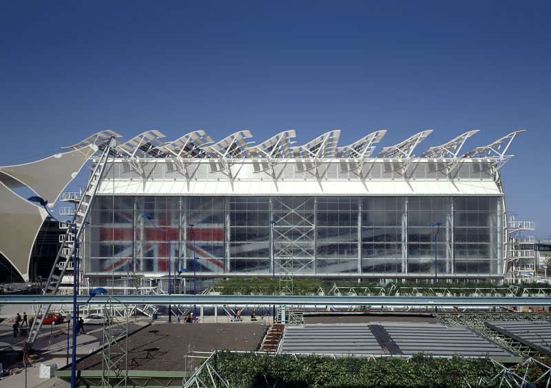 kien truc su Nicholas Grimshaw Expo'92 1992