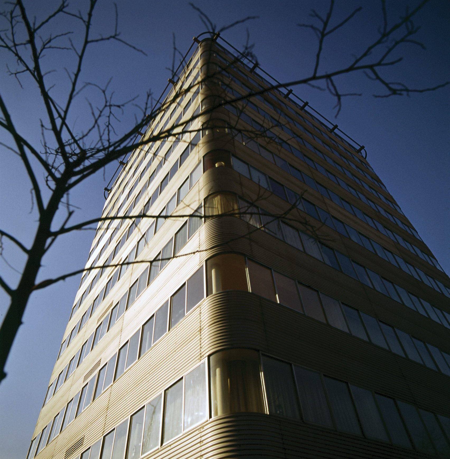 kien truc su Nicholas Grimshaw Park Road Apartments 1970