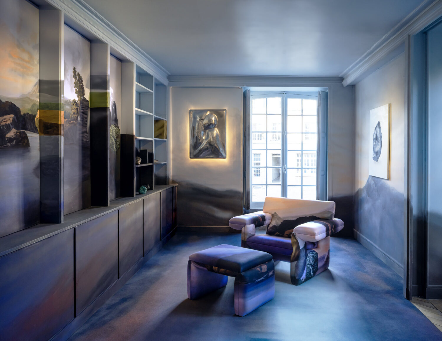 Di san nghe thuat The Salons of Imagination Studio GGSV sap dat noi that