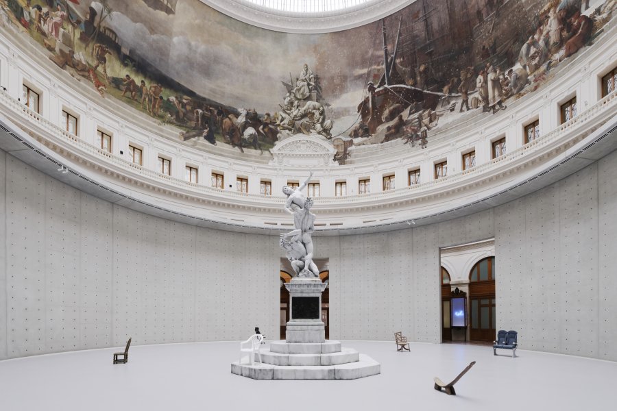 trung tu cong trinh kien truc Bourse De Commerce Tadao Ando