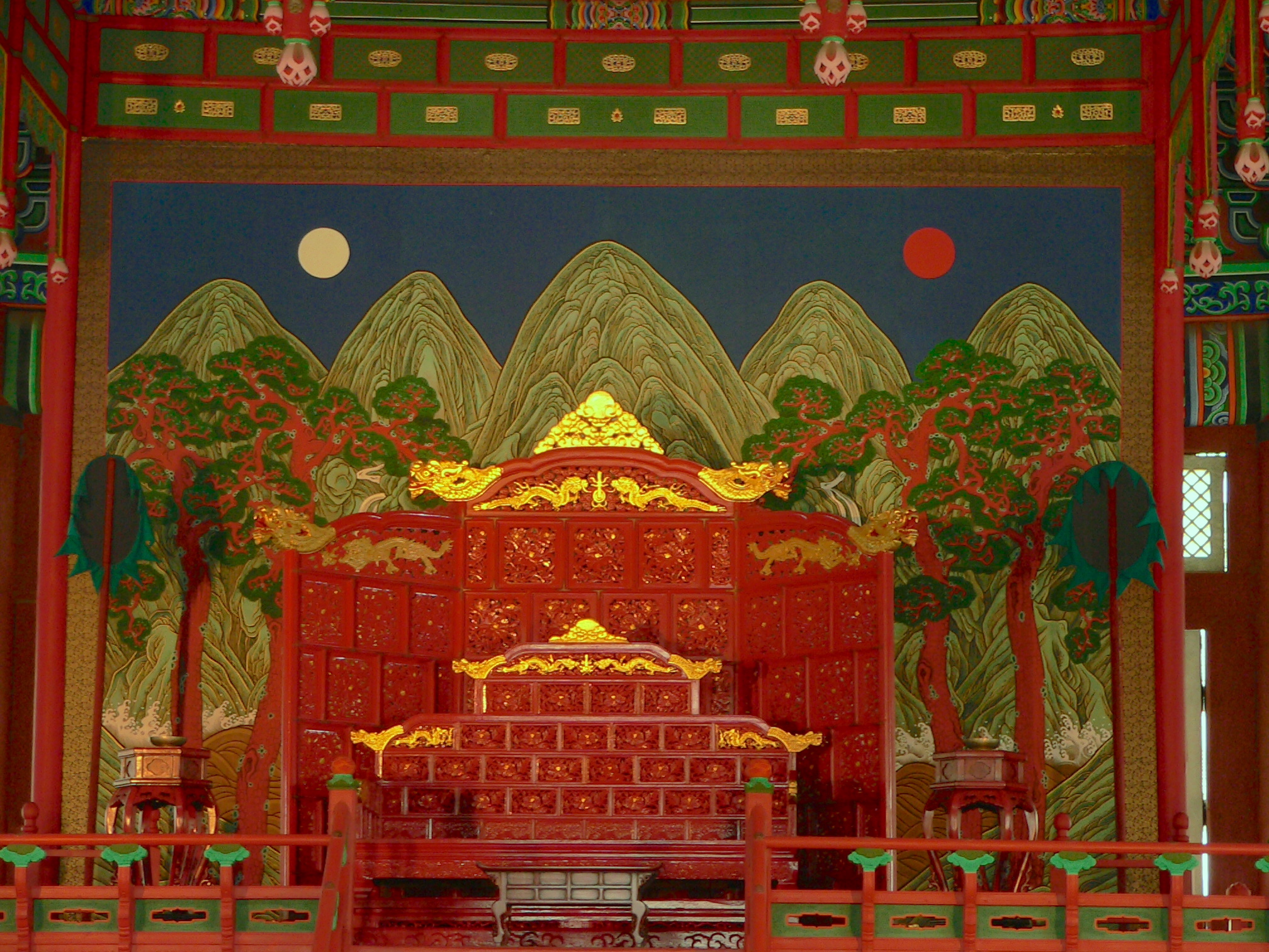 lich su folding screen history paravent