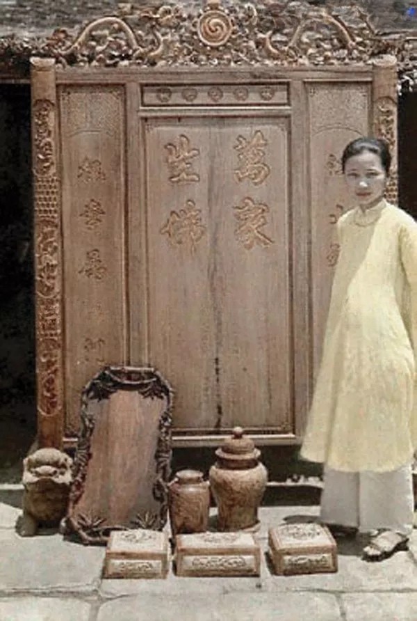 lich su binh phong folding screen history paravent