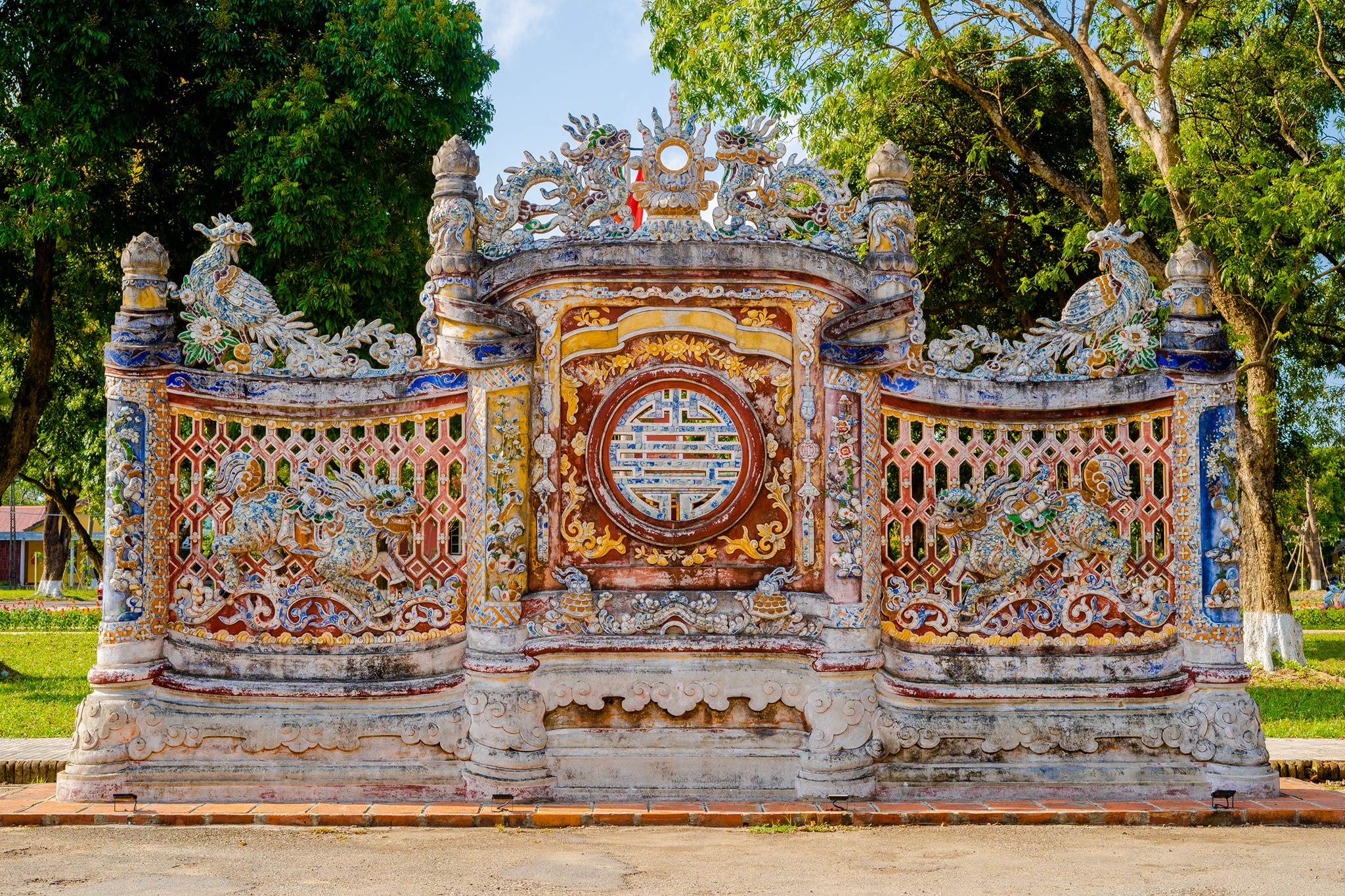 lich su folding screen history paravent