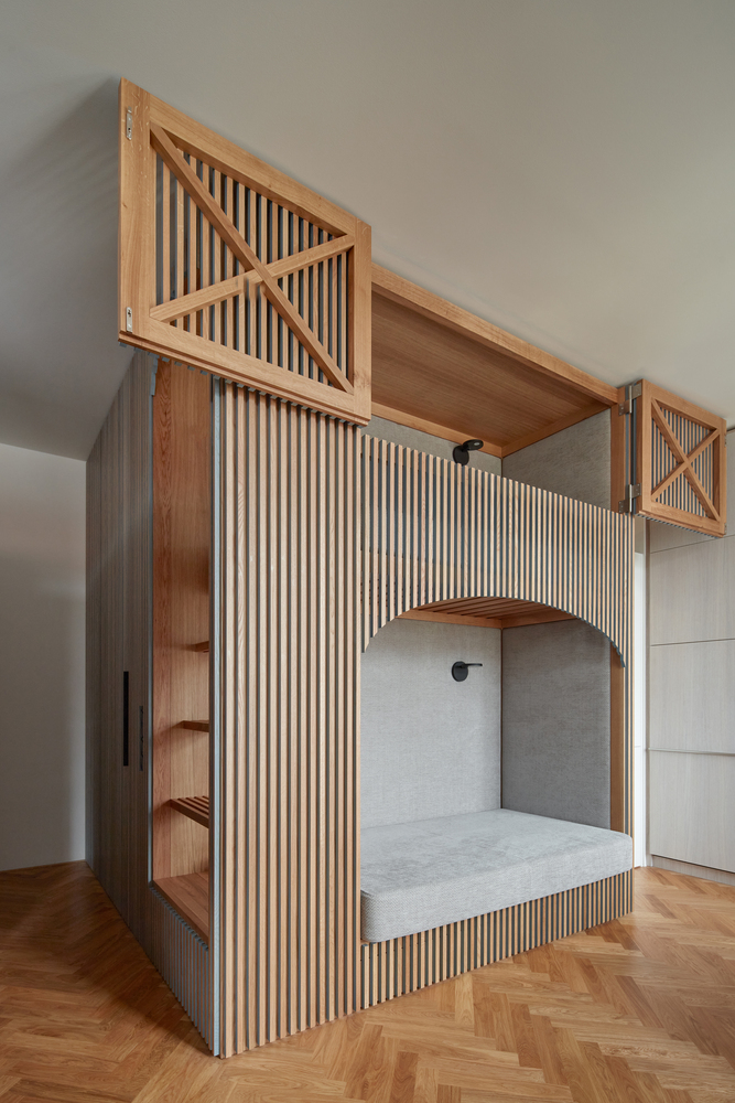 phong ngu giuong tang living in a box noi that phong an