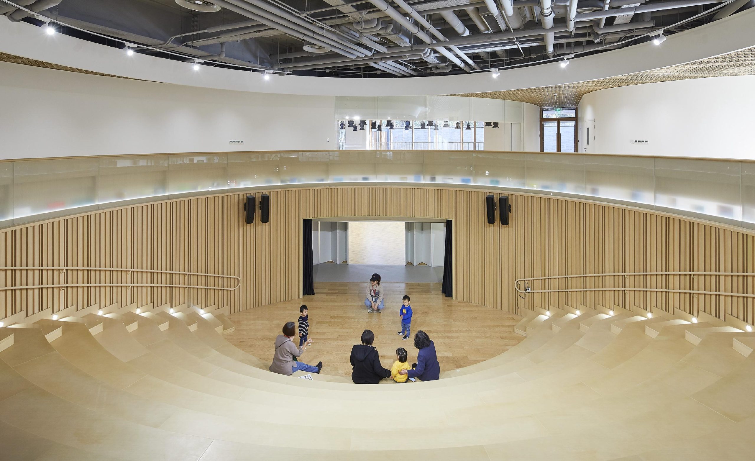 truong mam non yuecheng courtyard kindergarten kien truc co dien trung hoa