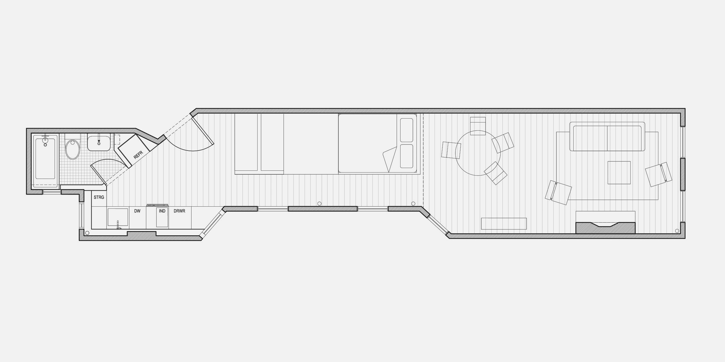 cai tao can ho co dien Greenwich Village BoND Architecture Studio