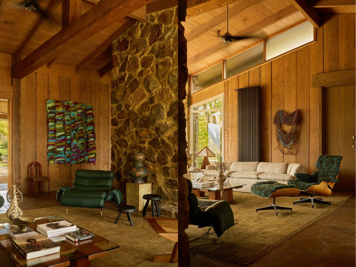 nha dep dong que noi that mid century modern