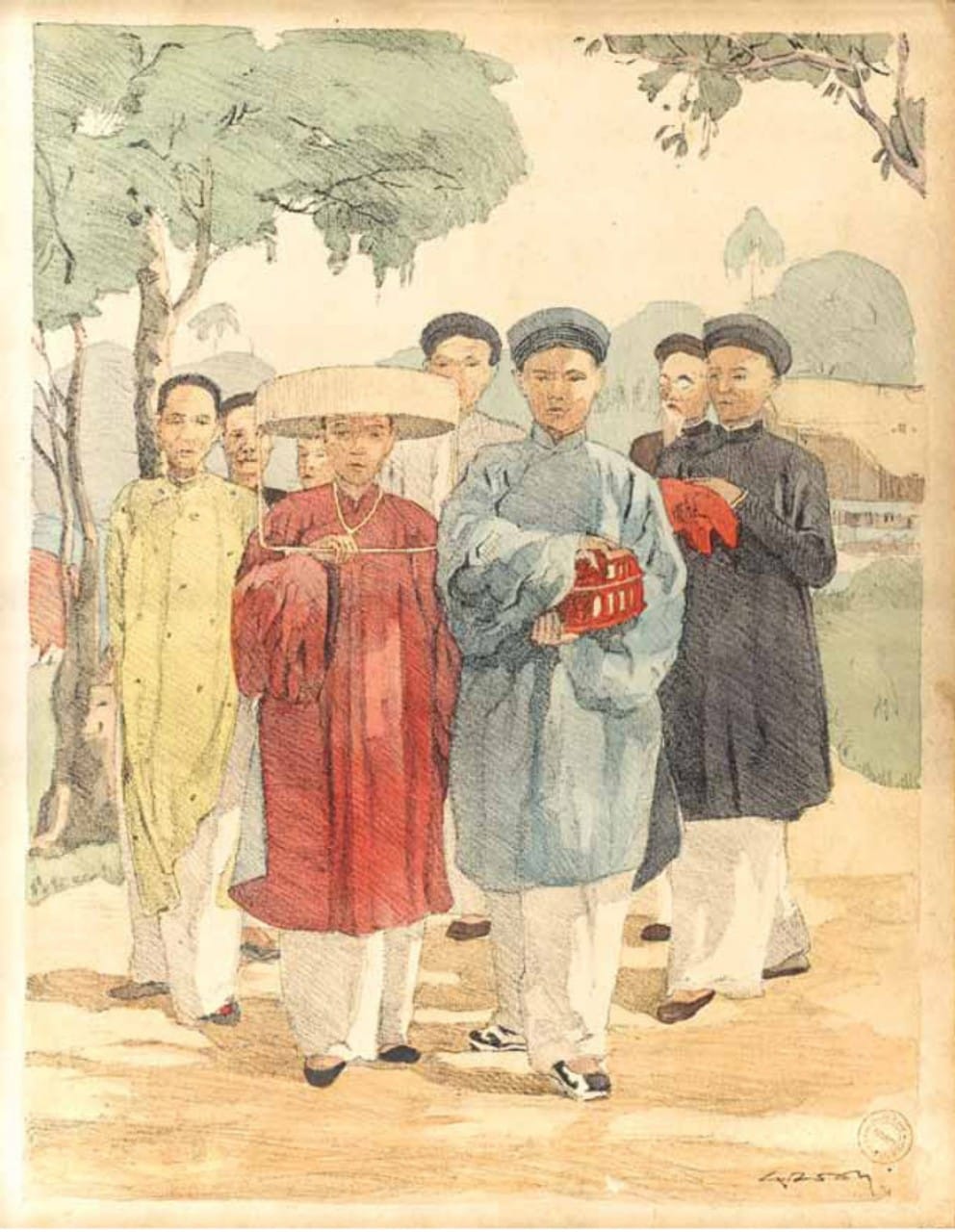 dam cuoi mien nam xua