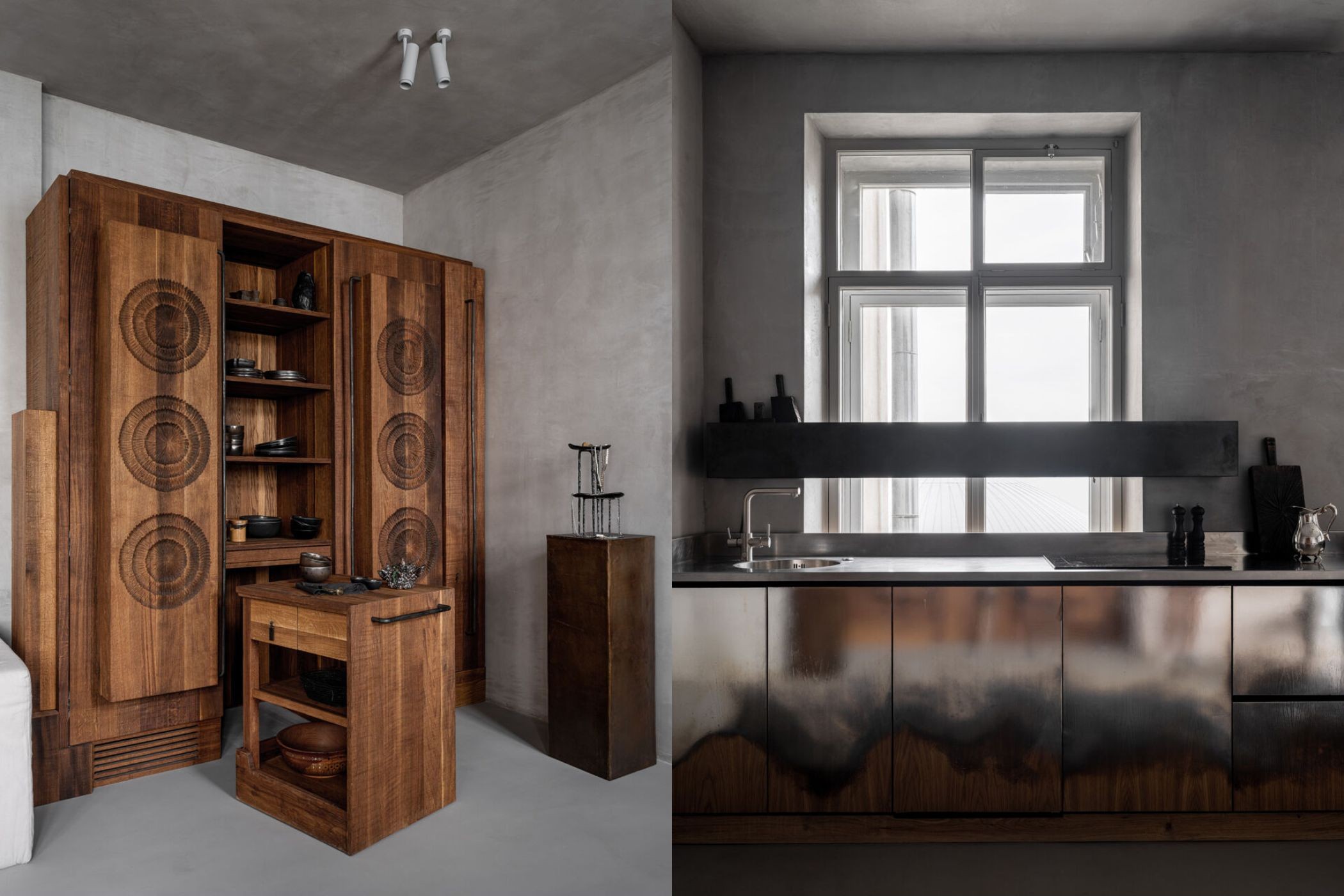 noi that tu go thu cong Natalia Belonogova ban bep inox