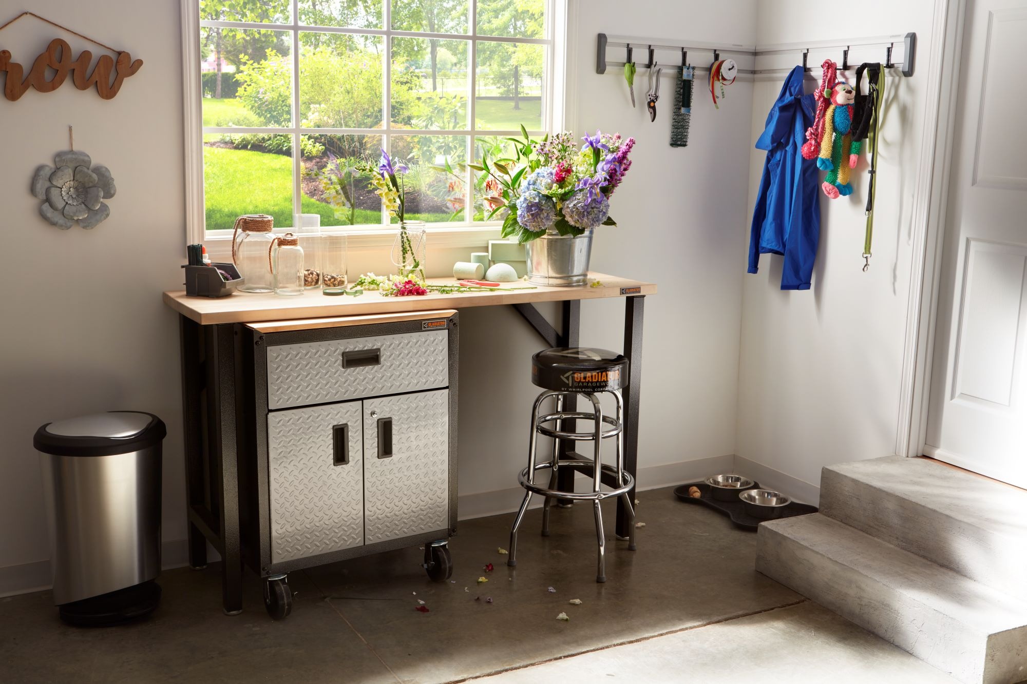 gara trang tri khong gian luu tru