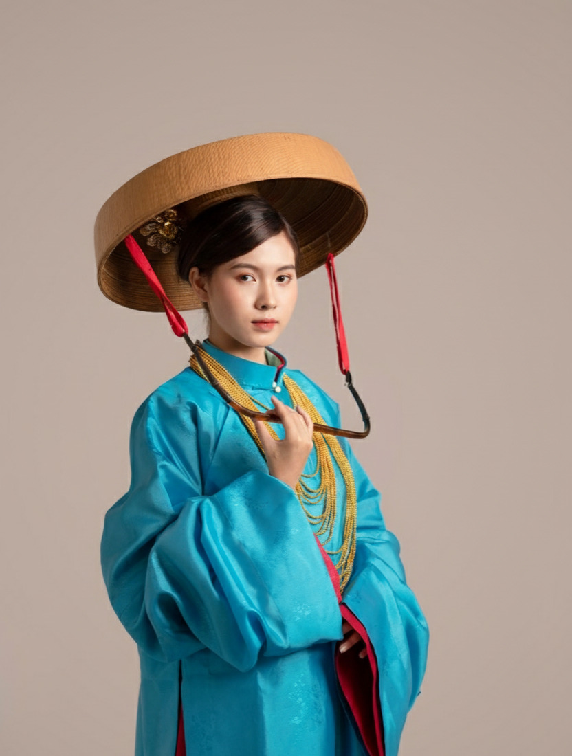 non cu trang phuc truyen thong nam bo