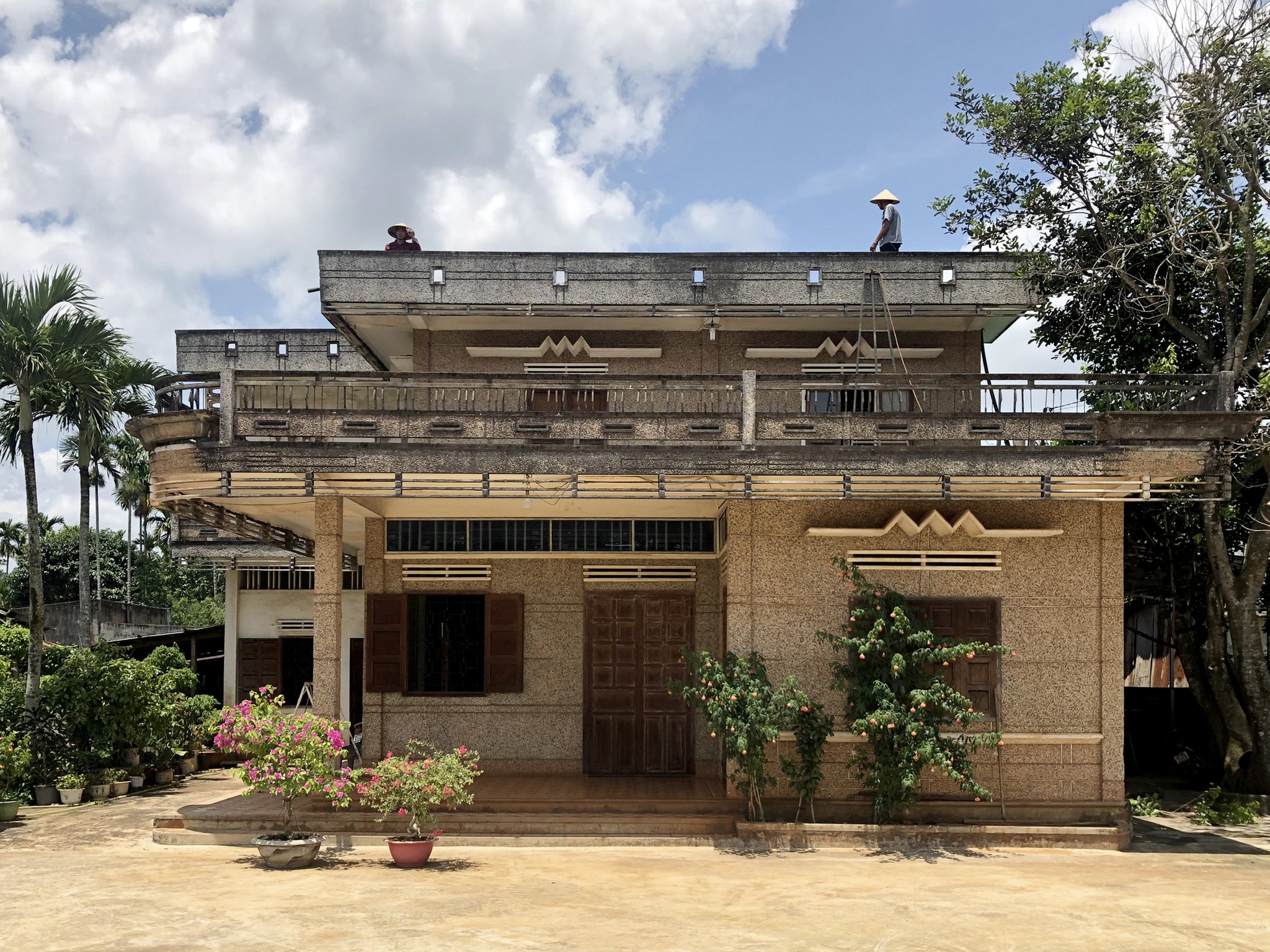 vat lieu xay dung truyen thong nam bo kien truc modernist