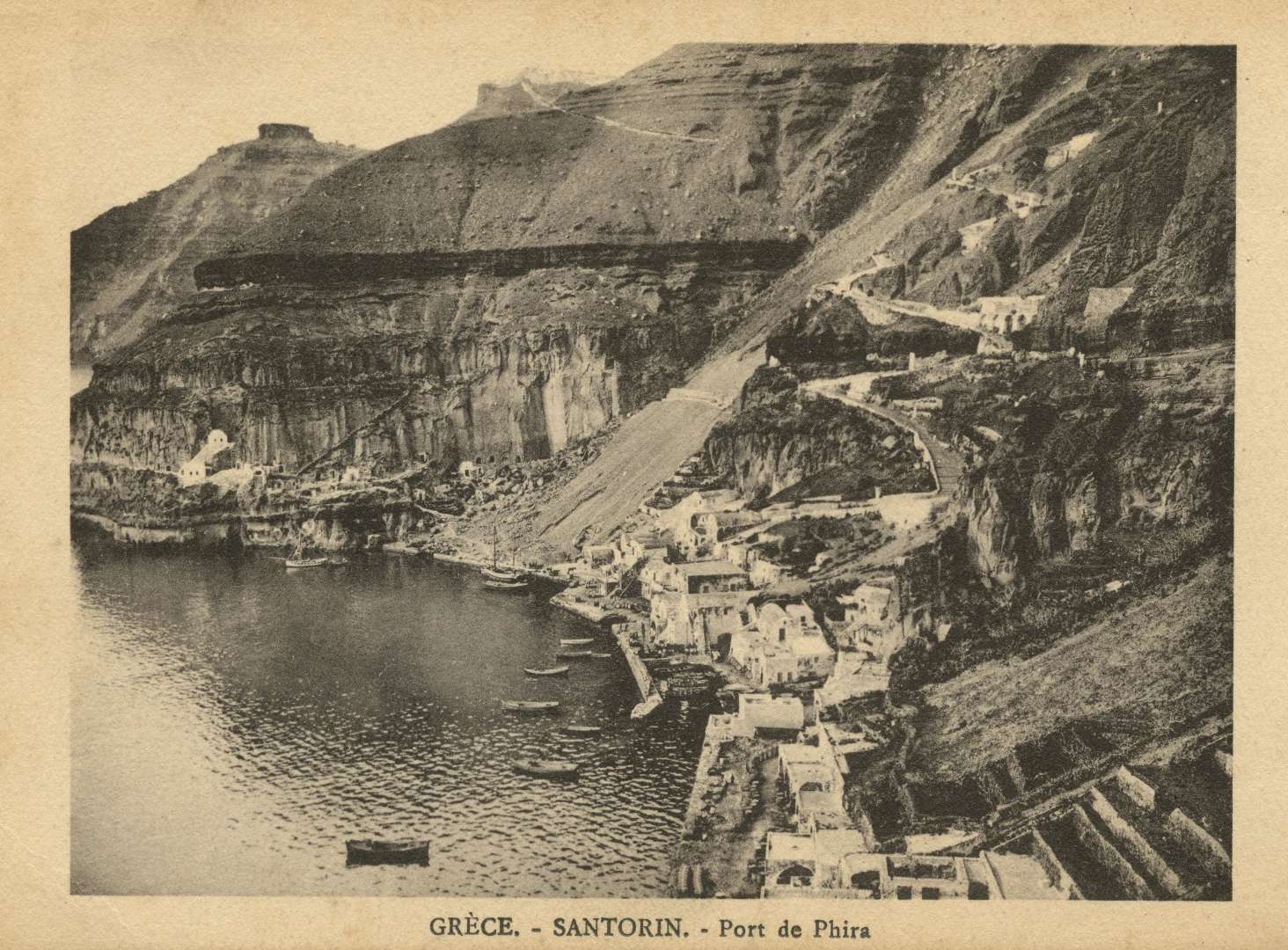 hon dao hy lap dia trung hai thera island