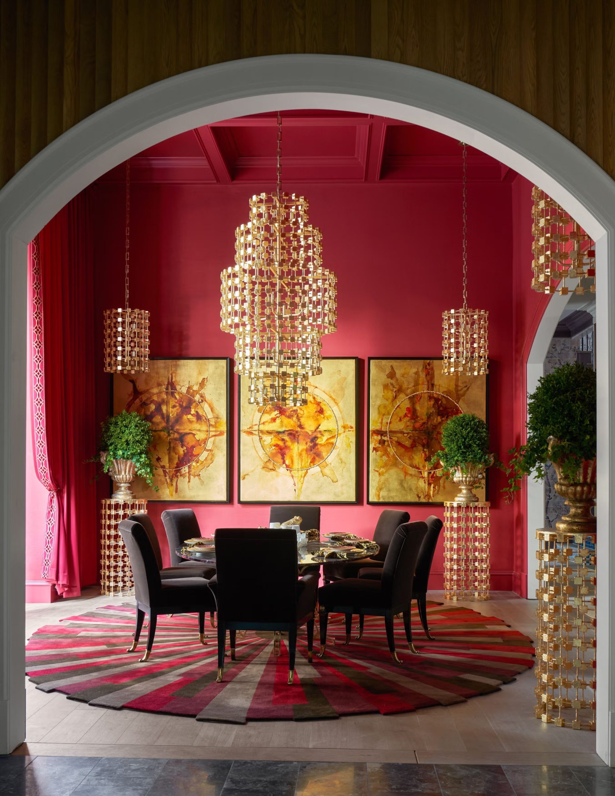 mau ho phach thiet ke noi that interior color palette