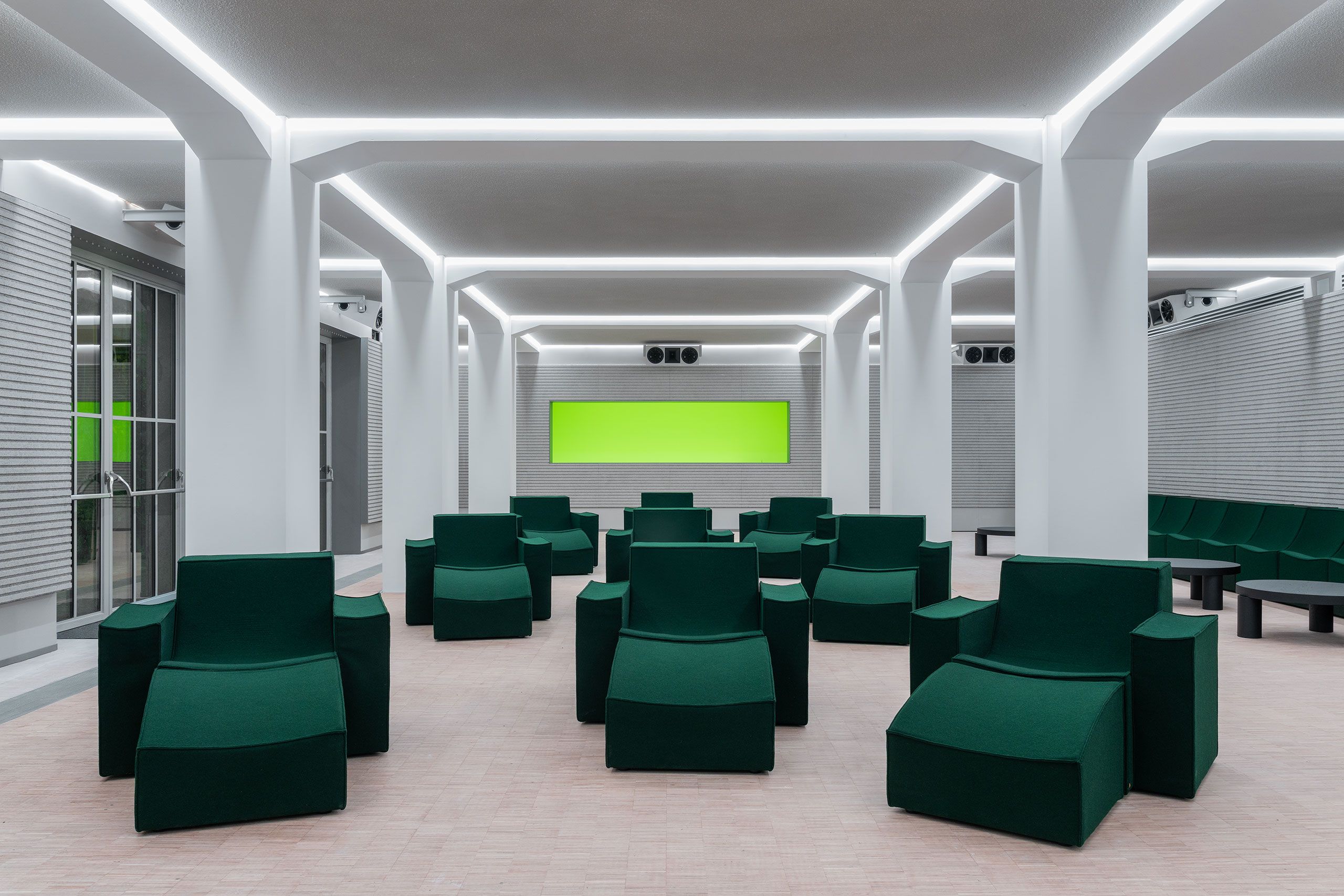 khong gian duong dai nghe thuat triennale milano Piano Parco am thanh 