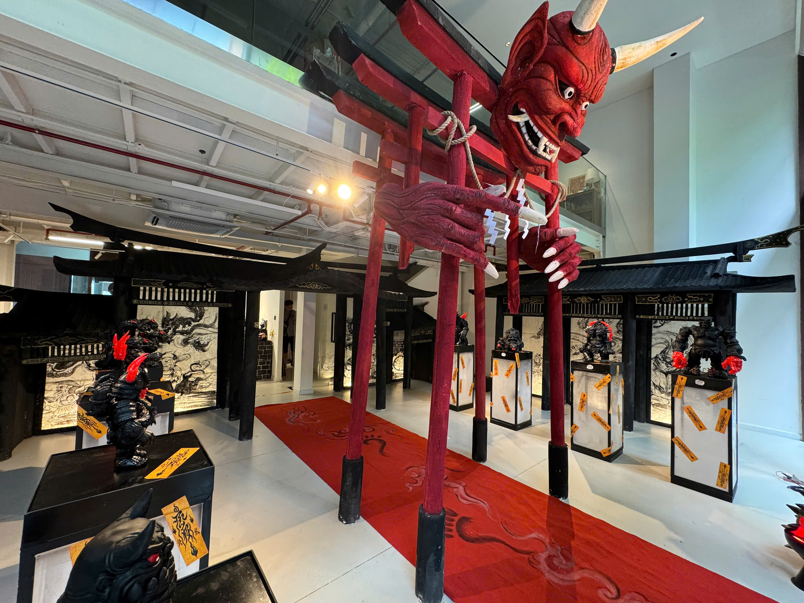 yokai trien lam art toy sofubi Scotty Wang