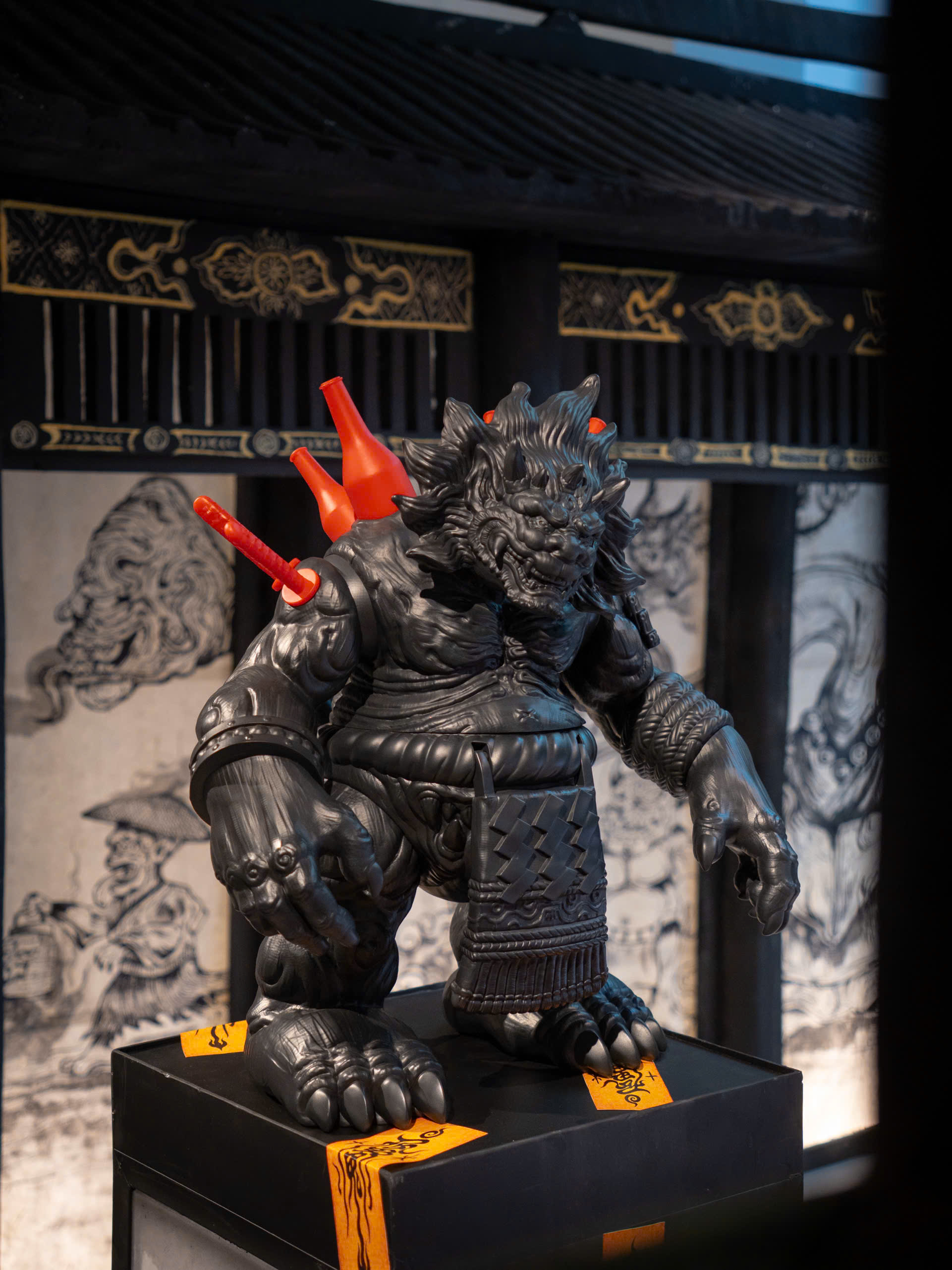 yokai trien lam art toy sofubi Scotty Wang