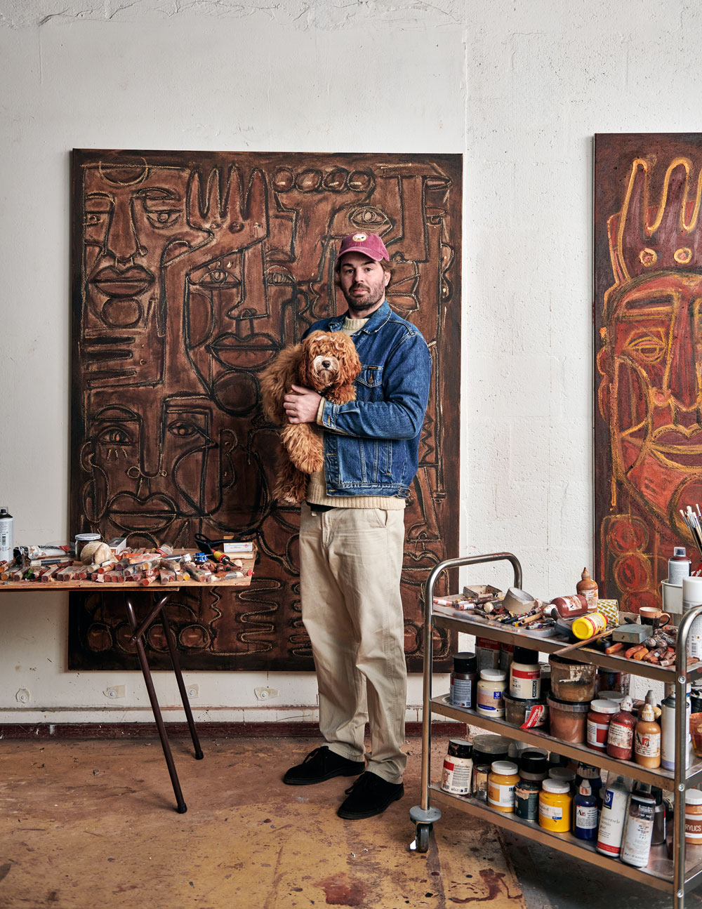 Atelier Manos Amsterdam phong trung bay nghe thuat studio