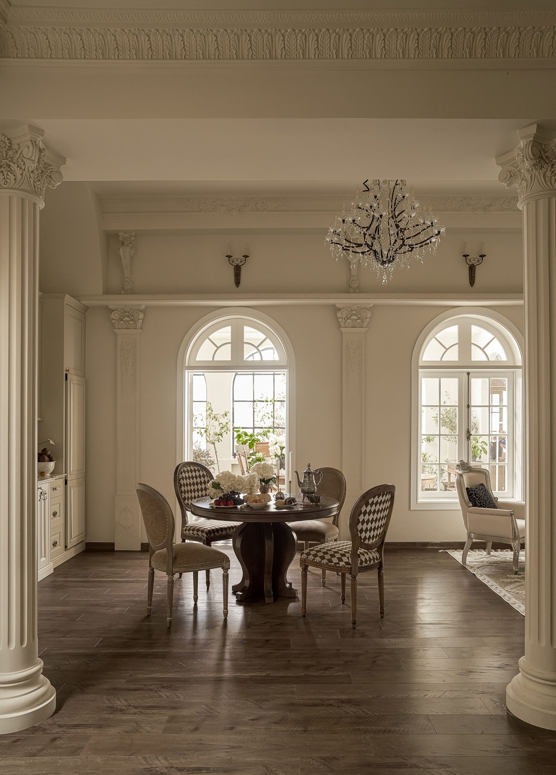 noi that co dien phong khach vintage len decor