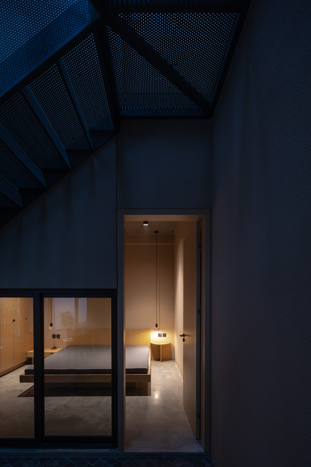 Nha pho Linh Nam noi that phong ngu toob