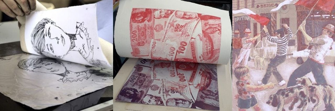 kien truc architecture in thach ban lithography