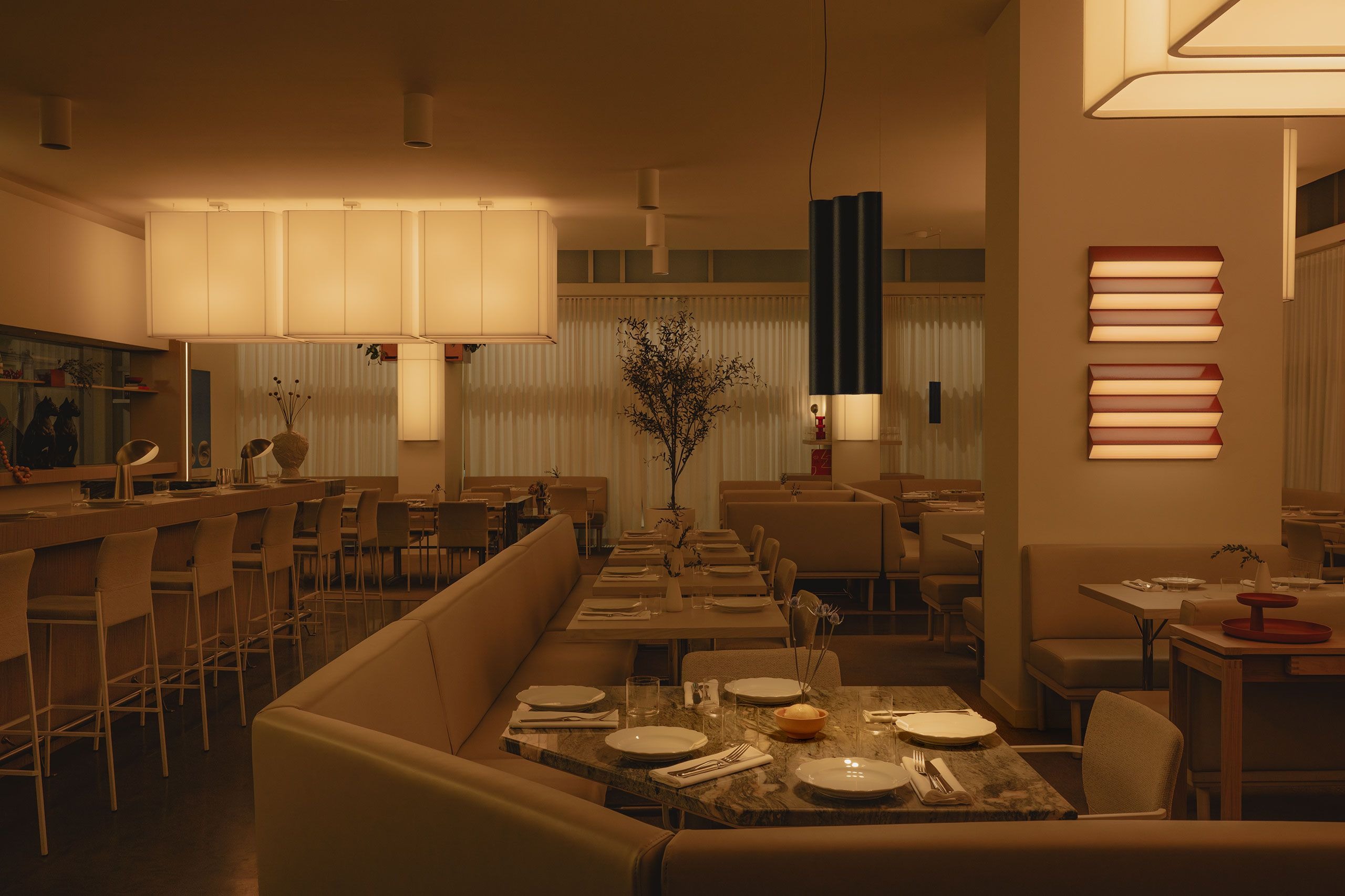 khong gian dich vu Va Caffè Olia Mimi Ste Marie Canada Vancouver