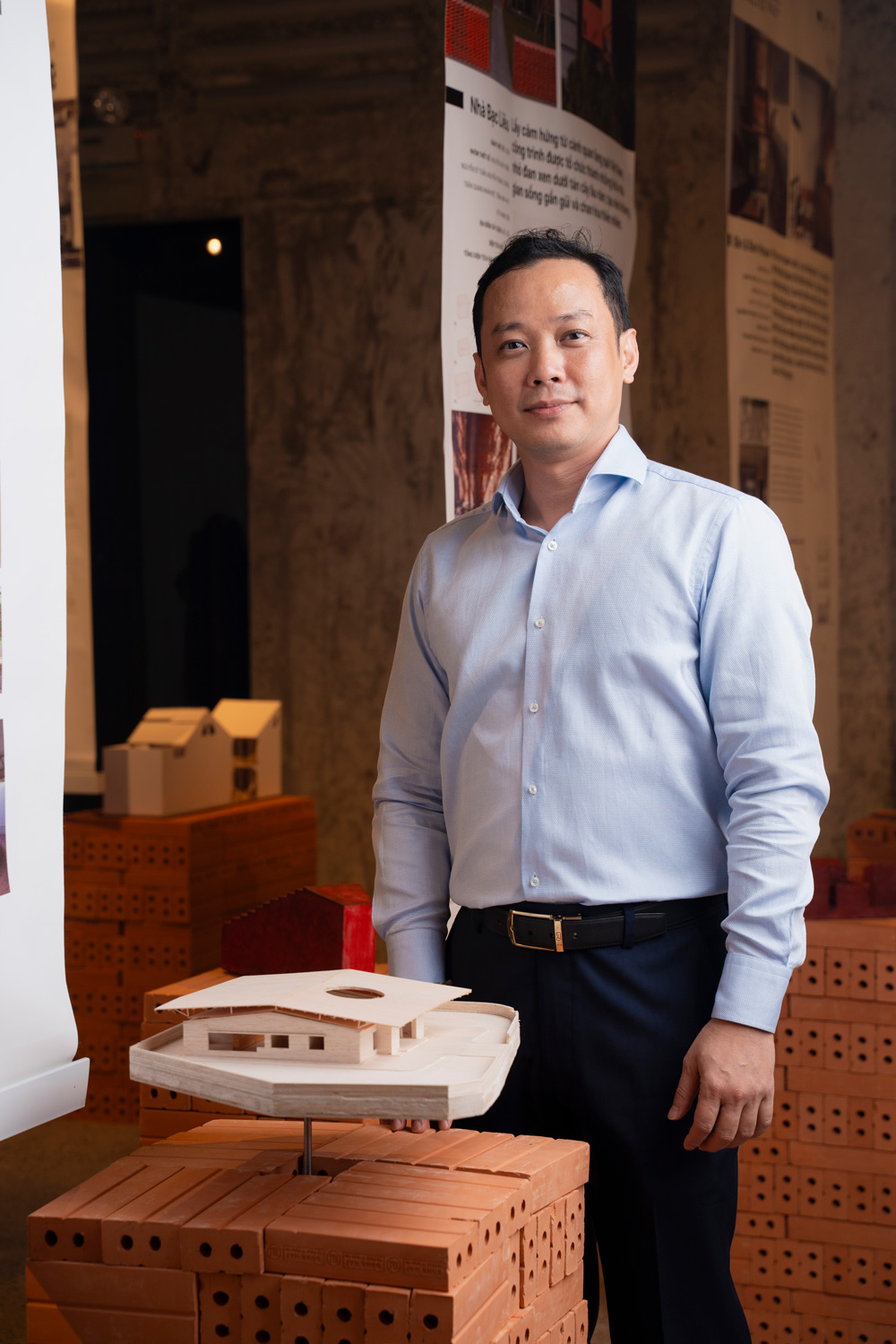 kien truc su Nguyen Duc Bao Toan nguyen architects trien lam tru an thich nghi