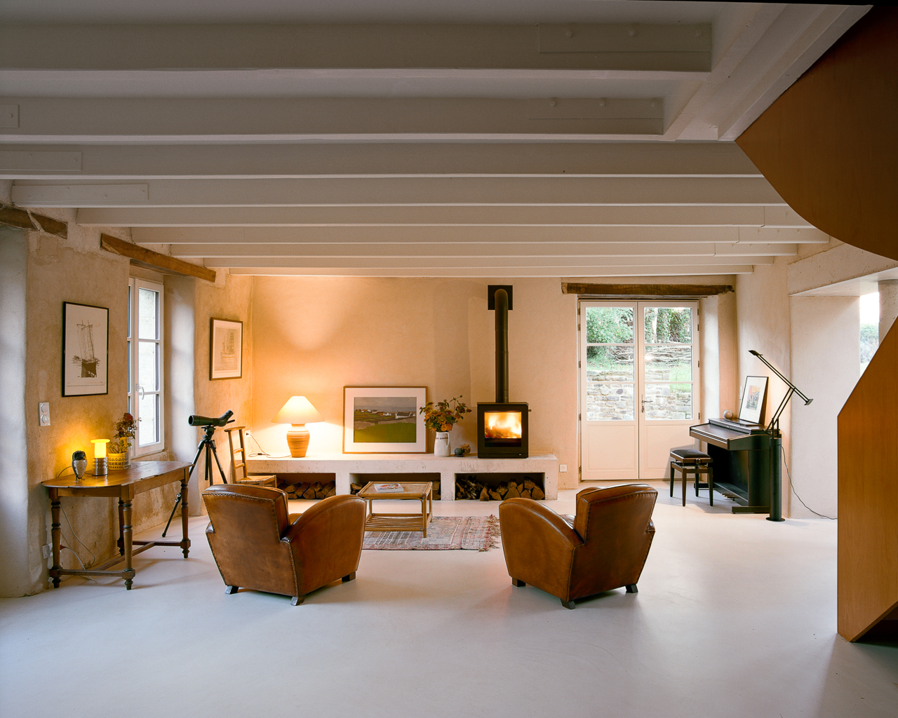 nha da cottage Brittany Breton studio A-platz Paris